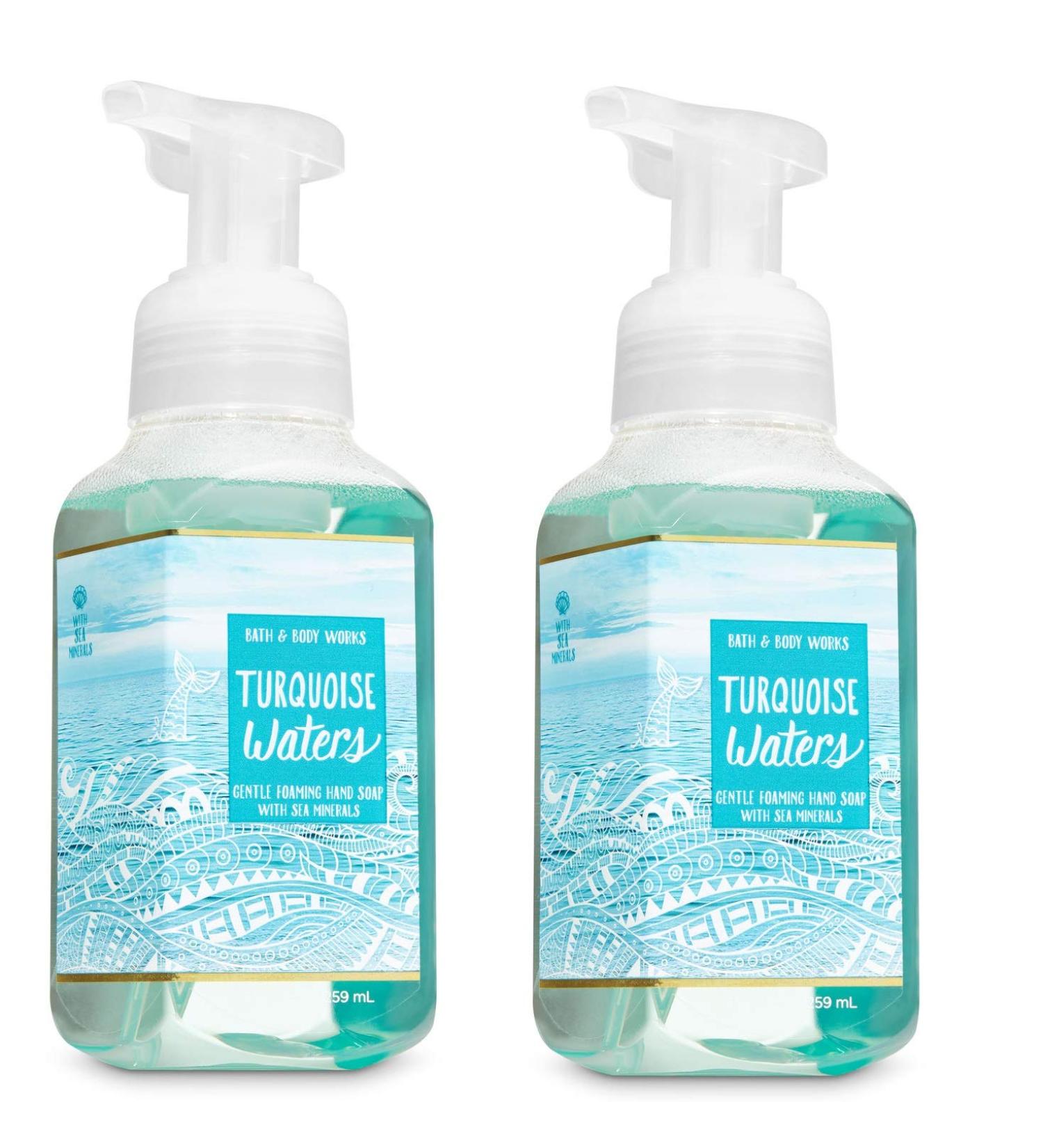 Bath & Body Works Turquoise Waters Gentle Foaming Hand Soap - 2 Pack - Buy Online on GoSupps.com