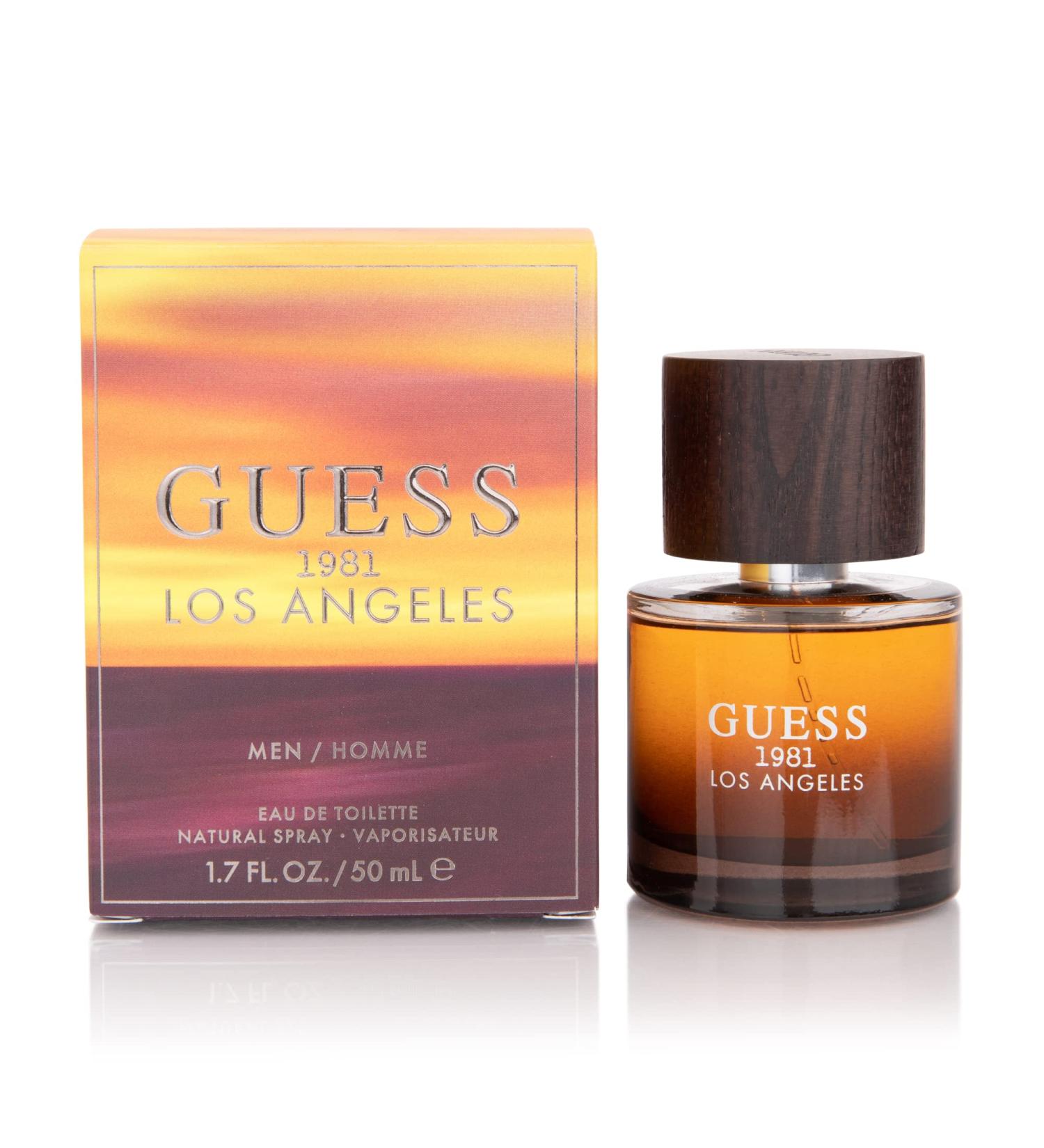 GUESS 1981 Los Angeles Eau de Toilette for Men 1.7 Fl Oz Eau de Toilette 1.7 Fl Oz (Pack of 1) - Buy Online on GoSupps.com