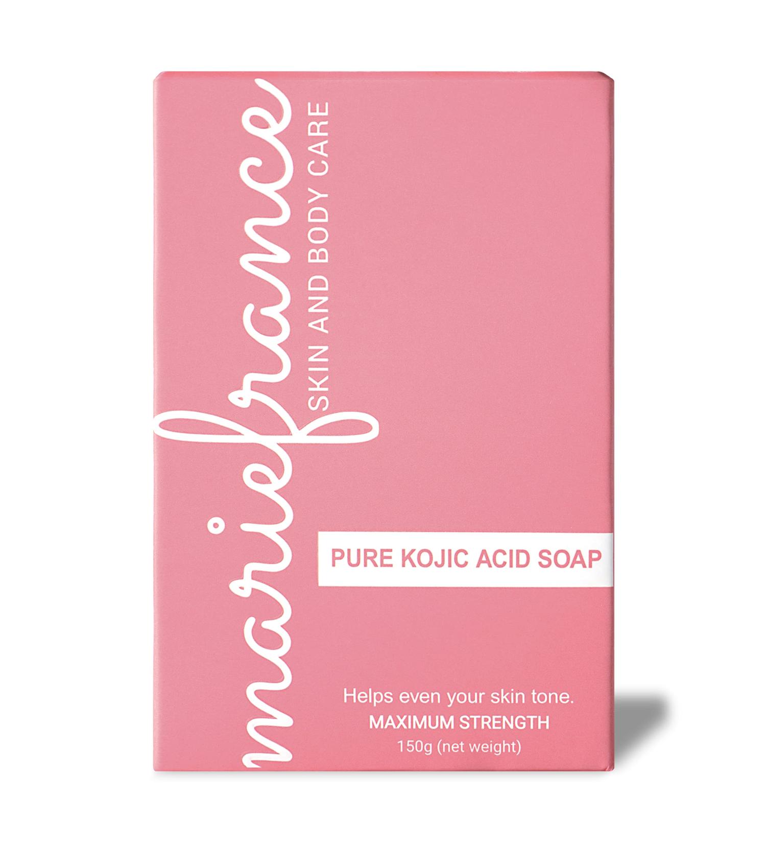 Maximum Strength Kojic Acid Skin Brightening Soap for Hyperpigmentation & Dark Spots - 5.3 oz - Buy Online on GoSupps.com