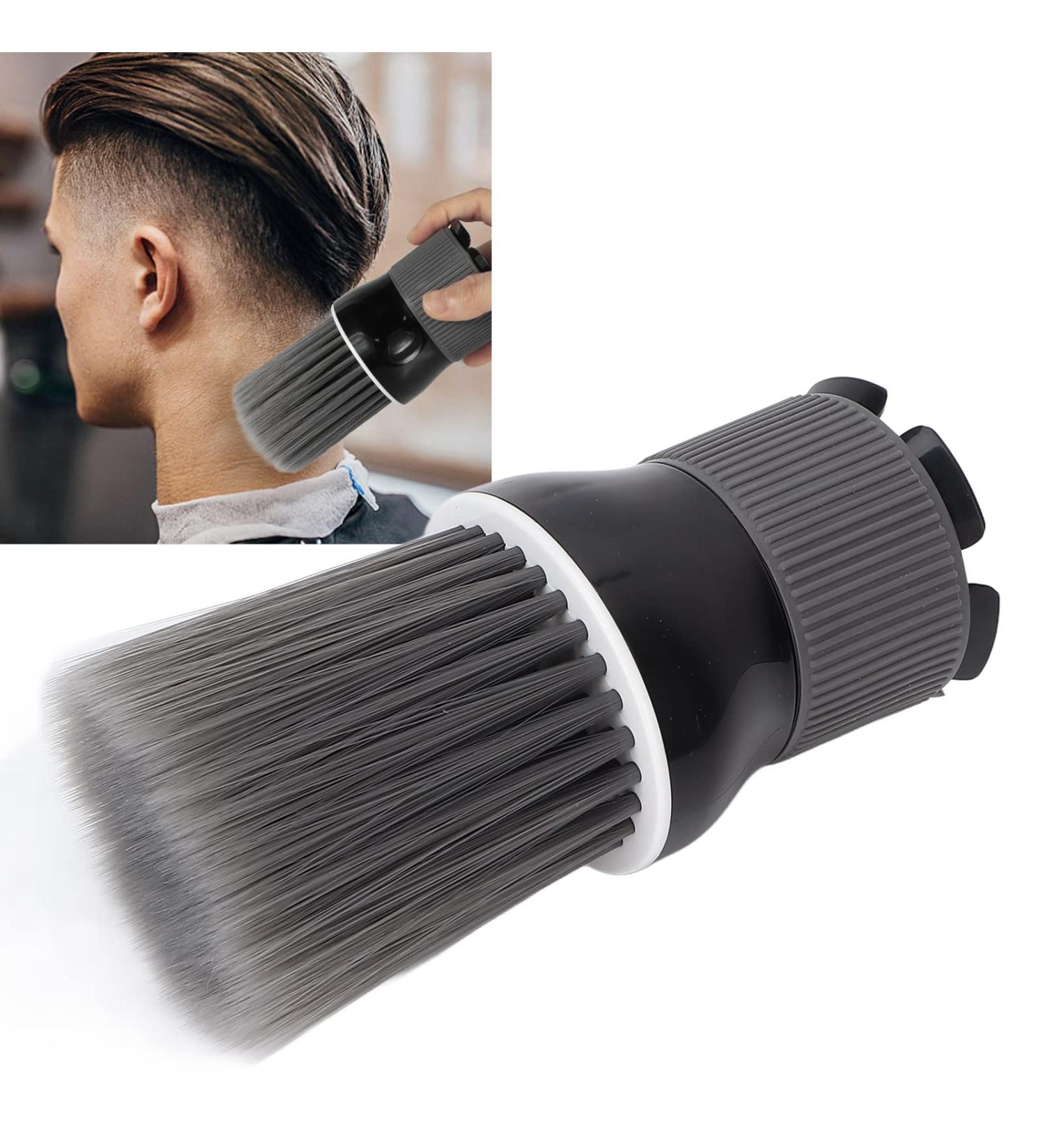 Professional Neck Dusting Brush Hairdressing Neck Brush Professional Neck Brush Hairdressing Brush With Handle For Salon With Non-slip Handle - Buy Online on GoSupps.com