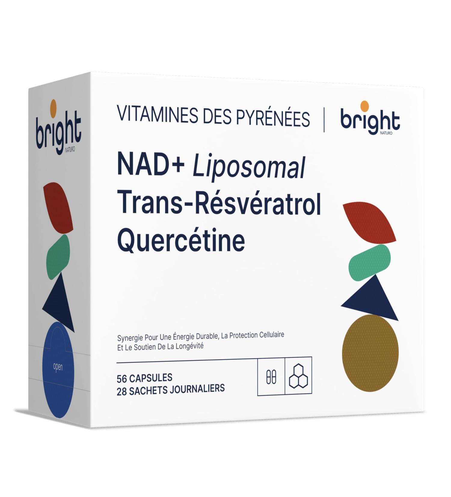 NAD + Liposomal Trans-Resv ratrol et Querc tine - Buy Online on GoSupps.com