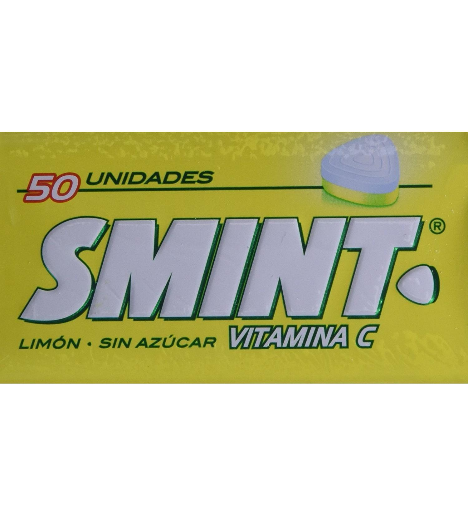 Smint Smint Tin Lemon Sugar-Free Tablet Candies - 12 units of 35g (Total 420g)