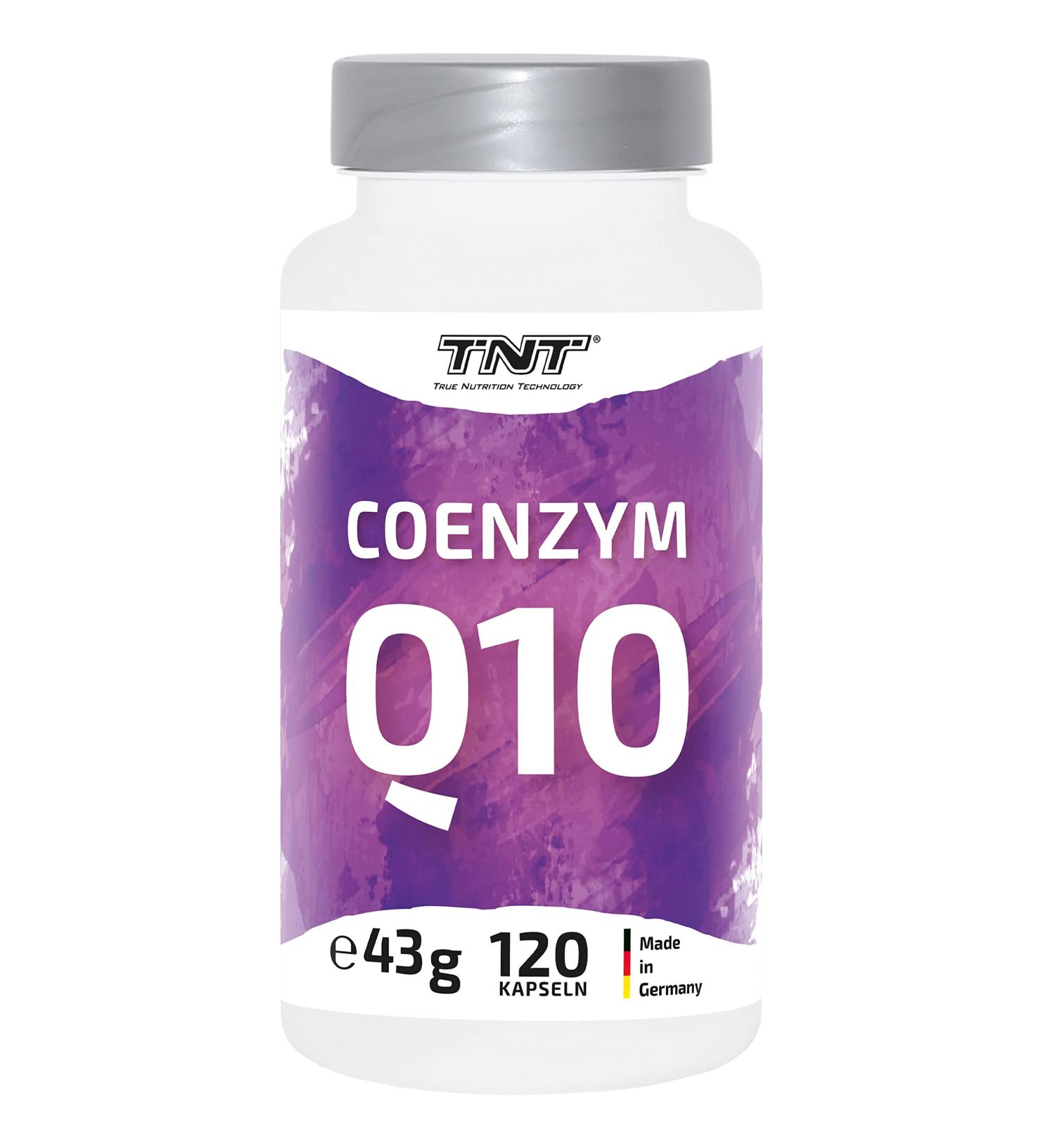 TNT Coenzyme Q10 200mg - Vegan High Dose Ubiquinone - 120 Capsules (4-Month Supply) | Laboratory Tested Dietary Supplement - Buy Online on GoSupps.com