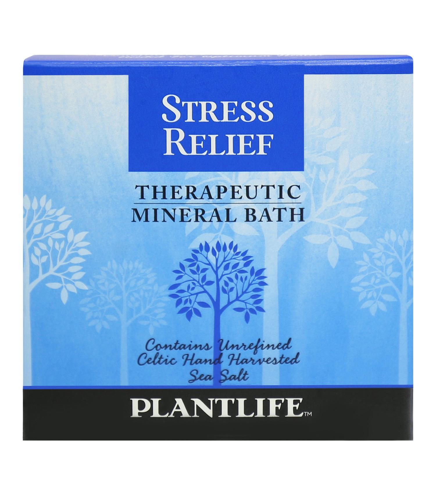 Stress Relief Mineral Bath Salt - 3oz | Therapeutic Soak for Relaxation - Buy Online on GoSupps.com