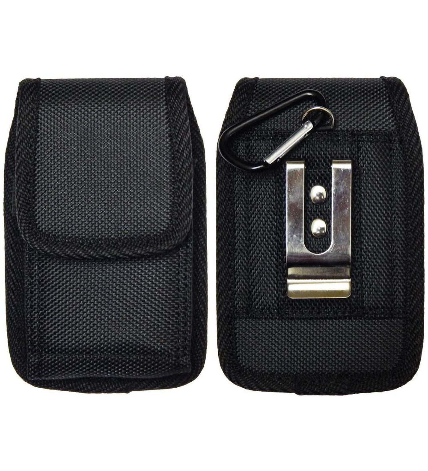 Freestyle Libre/Freestyle Libre 2 Carry Pouch with Belt Clip - Black (Vertical) - Buy Online on GoSupps.com