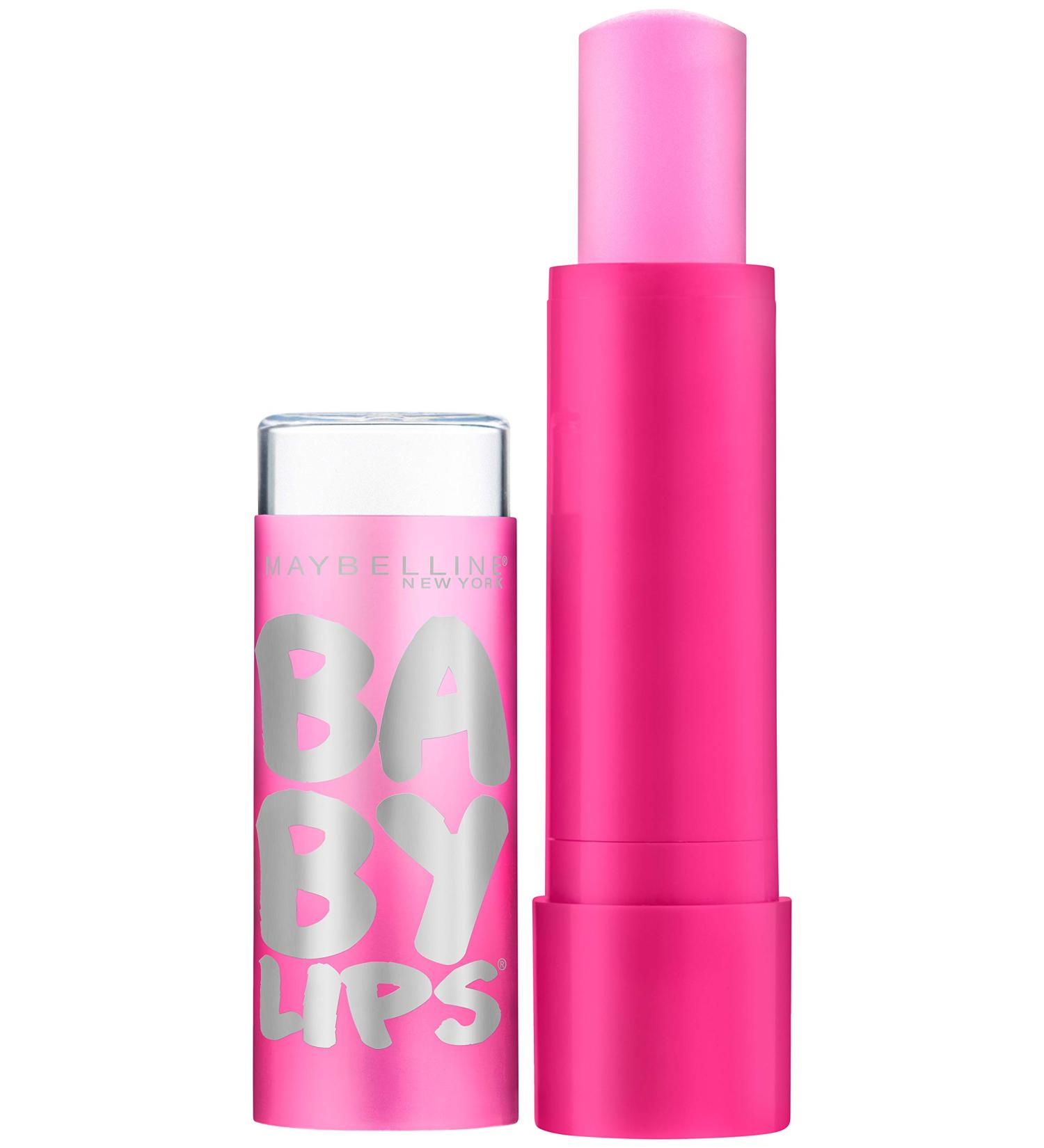 Maybelline Baby Lips Glow Lip Balm - My Pink (0.13 oz) | Nourishing Hydration & Color - Buy Online on GoSupps.com