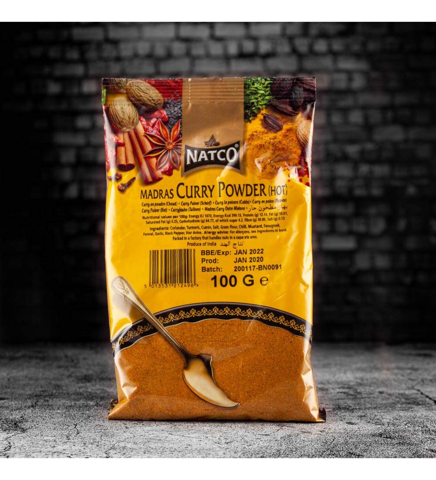 So Scrummy Natco 100g Hot Curry Powder