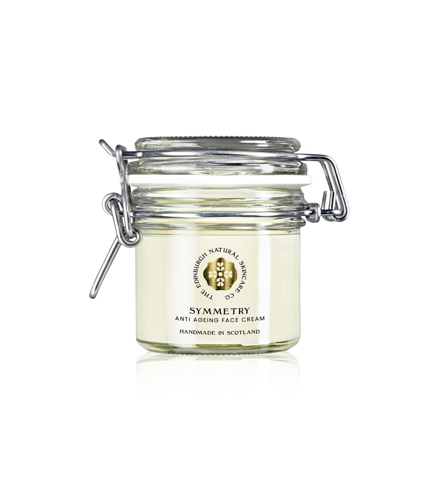 Symmetry Anti-Ageing Face Cream - Nourishing Moisturiser with Coconut Oil & Shea Butter | Revitalize Skin & Reduce Fine Lines | Edinburgh Skincare - Buy Online on GoSupps.com