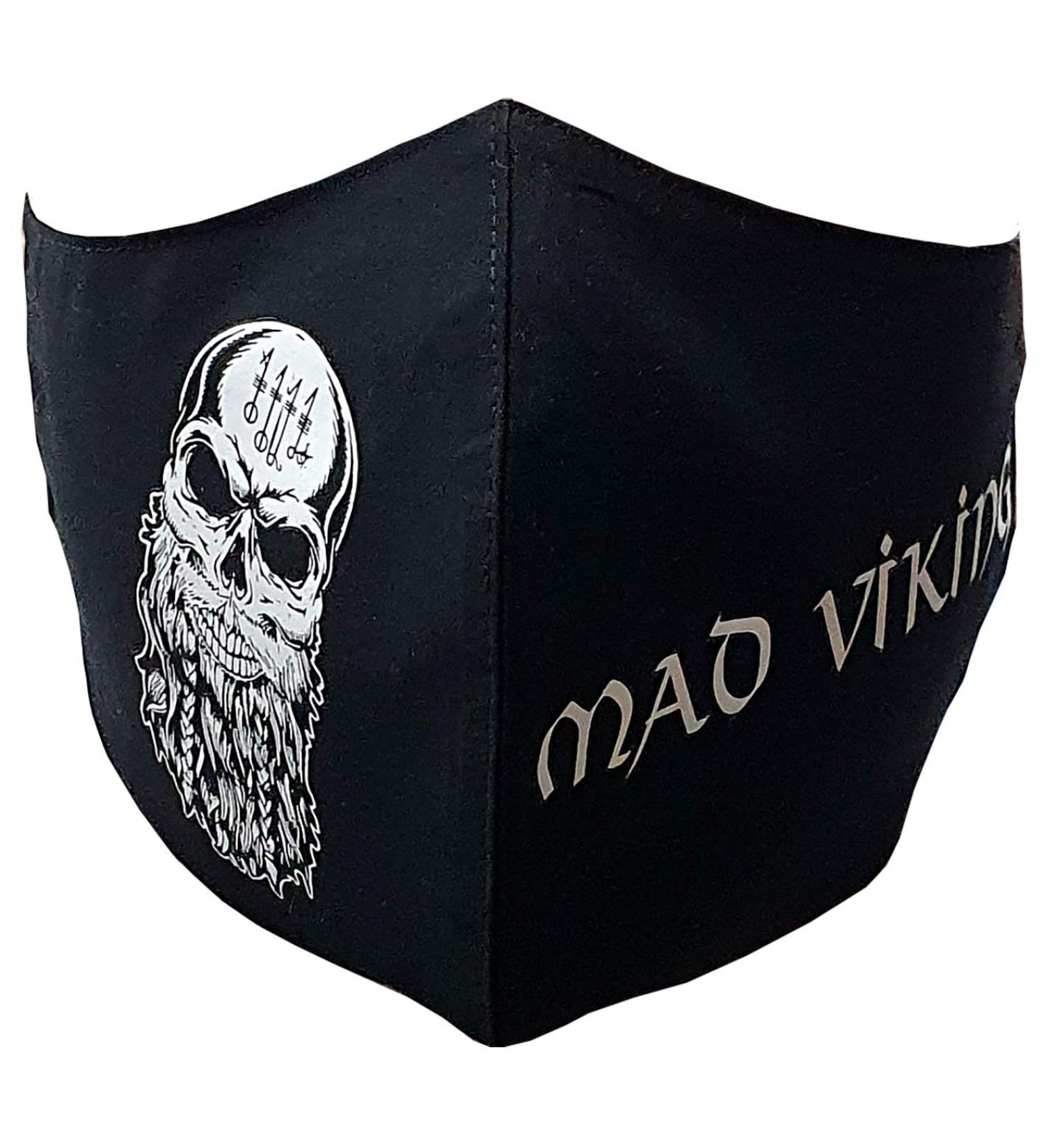 Mouth-Nose Mask - Mad Viking Face Mask Odin Wotan Thor | International Shipping - Buy Online on GoSupps.com