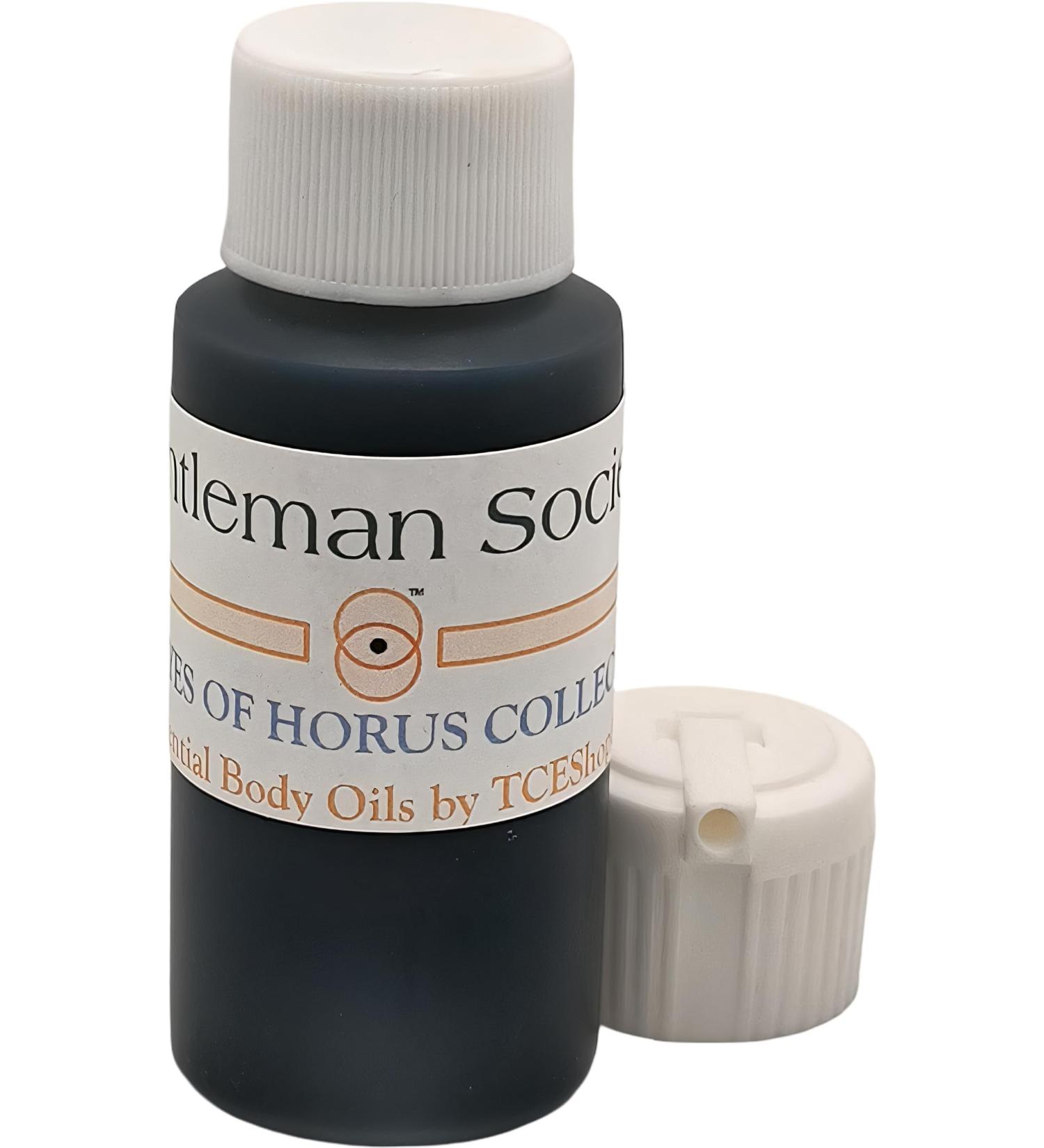 Gentleman Society - Type G For Men Scented Body Oil Fragrance Flip Cap - Black - 1 oz. - ID#56233 1 Fl Oz (Pack of 1)