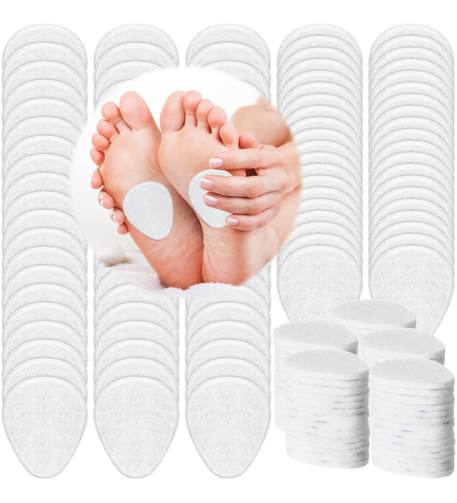 100 Packs Metatarsal Foot Pads - Ball of Foot Cushions for Women - Metatarsal Support - 0.2 Inch Thick - White - Buy Online on GoSupps.com