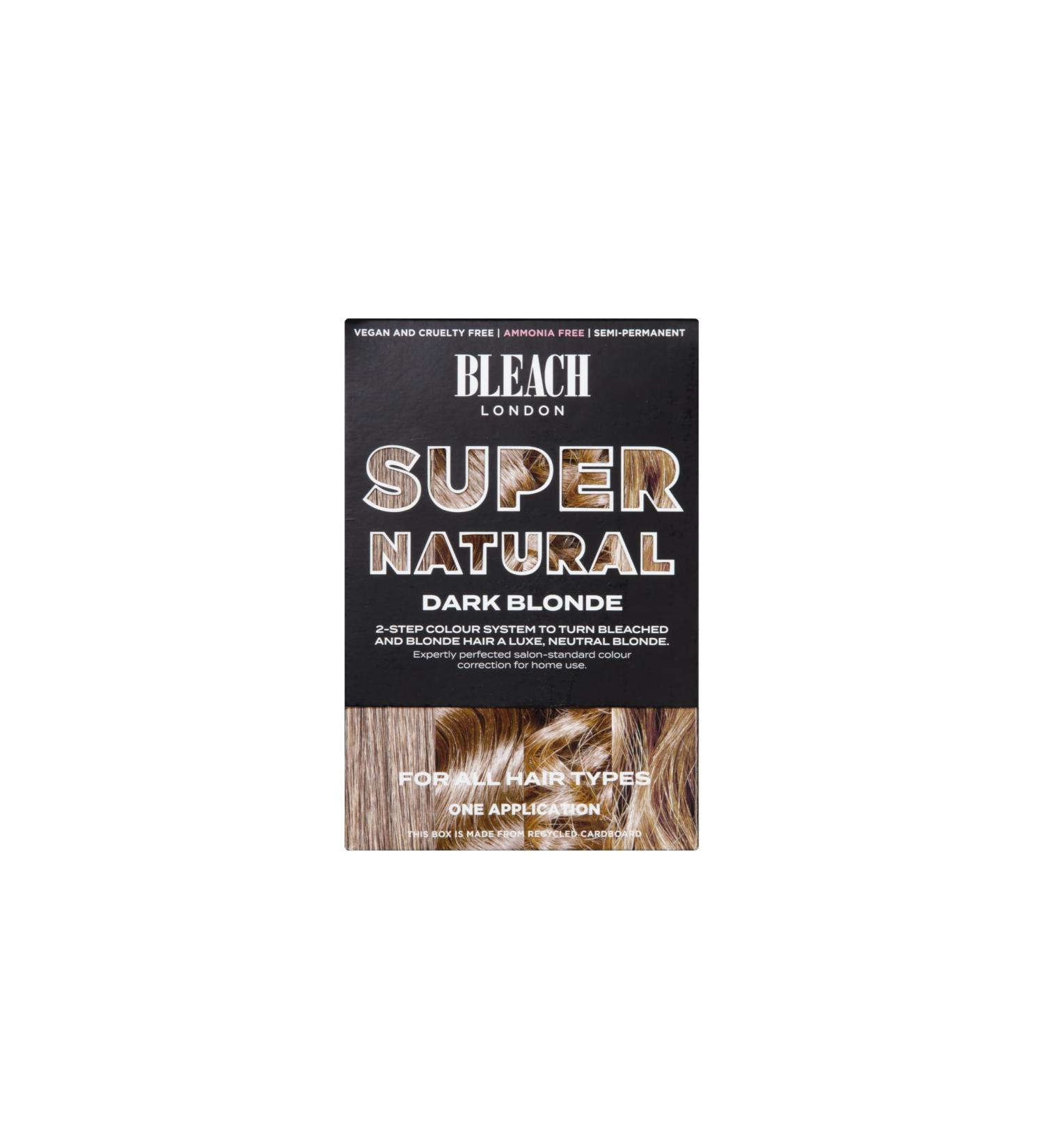 Bleach London Dark Blonde Super Natural Kit - Semi-Permanent Color Correction - Buy Online on GoSupps.com
