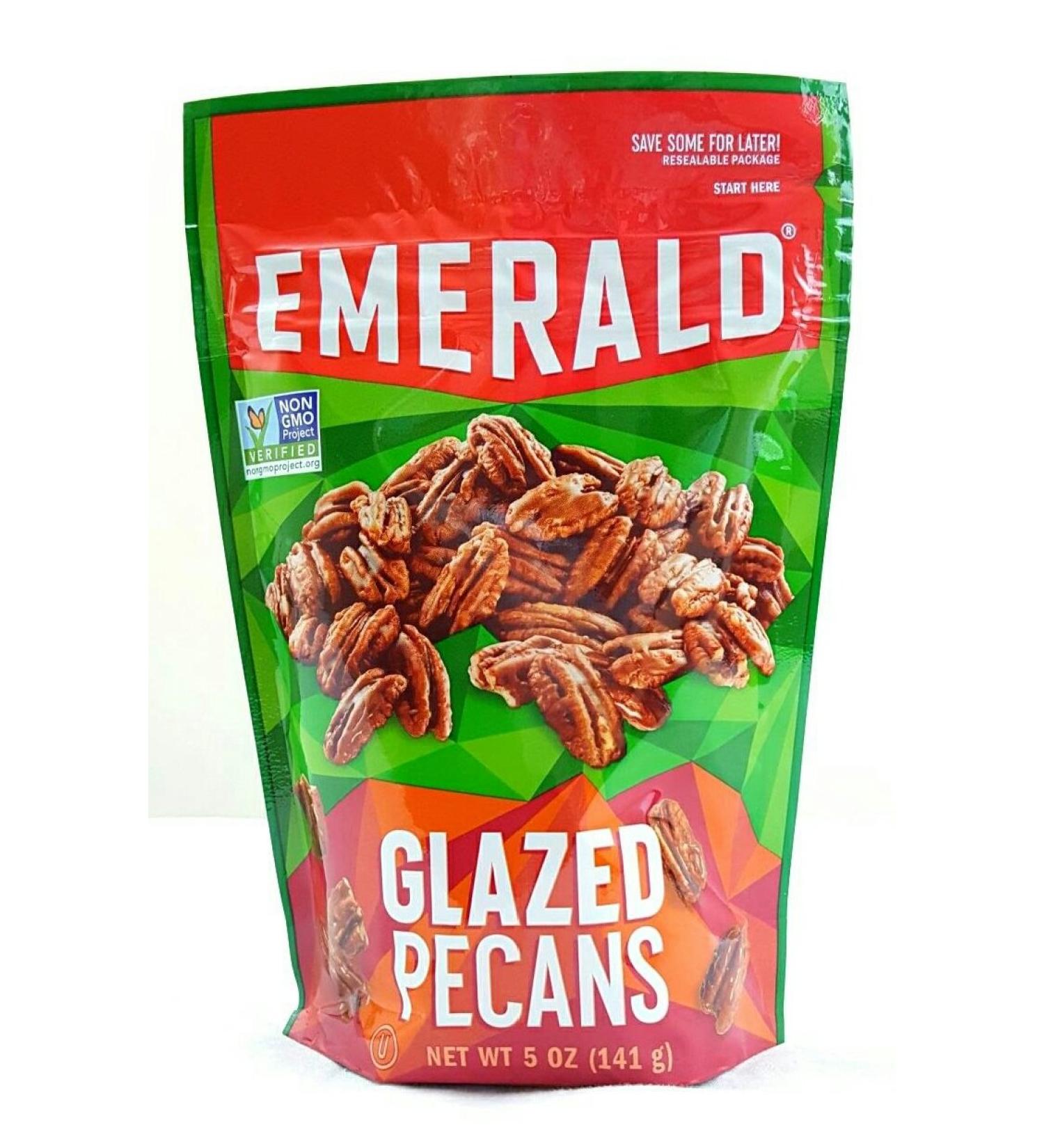 Non GMO Verified Emerald Glazed Pecans - Pack of 2 | Premium Quality - Buy Online on GoSupps.com