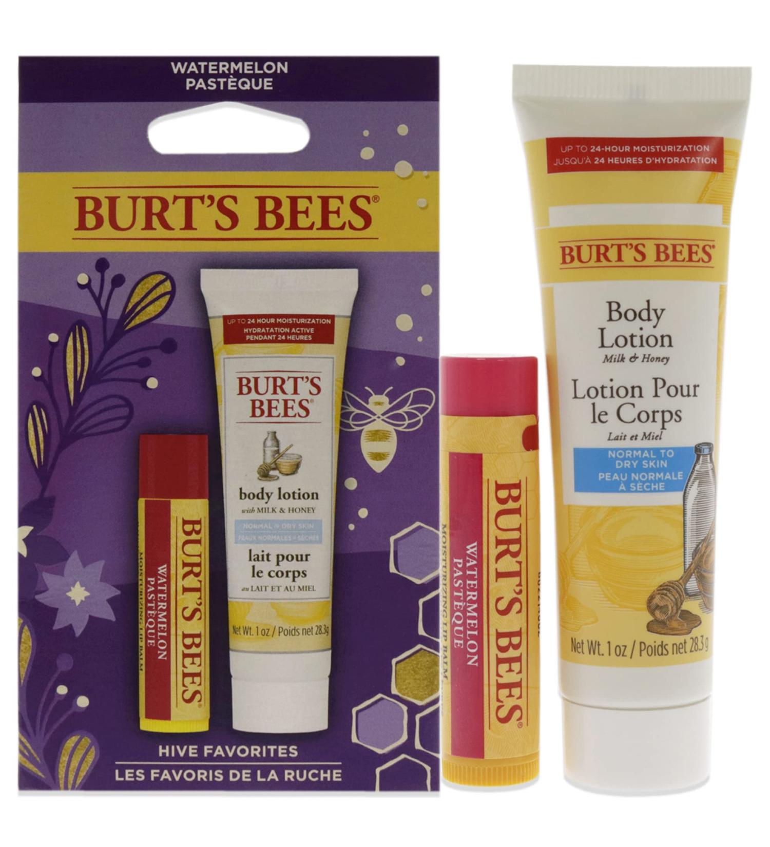 Burt's Bees Hive Favorites Watermelon Gift - 2022 Kit Unisex 1 Pc