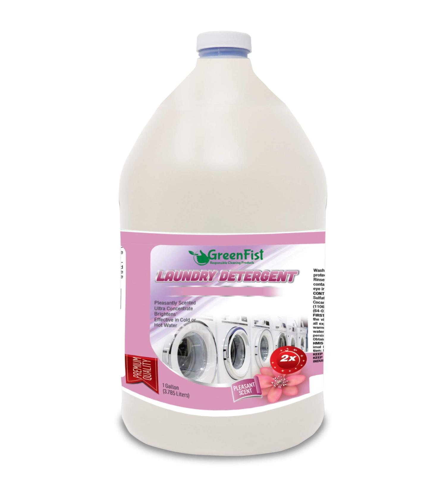 Buy GreenFist Liquid Laundry Detergent 80 Loads - Fresh Scent 128 oz (1 Gallon) | International Shipping Available - Buy Online on GoSupps.com