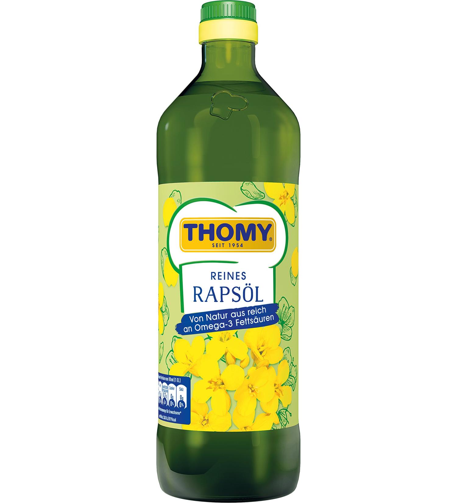 Thomy Pure Rapeseed Oil - 750 ml | Premium Quality Cooking Oil | International Shipping - Buy Online on GoSupps.com