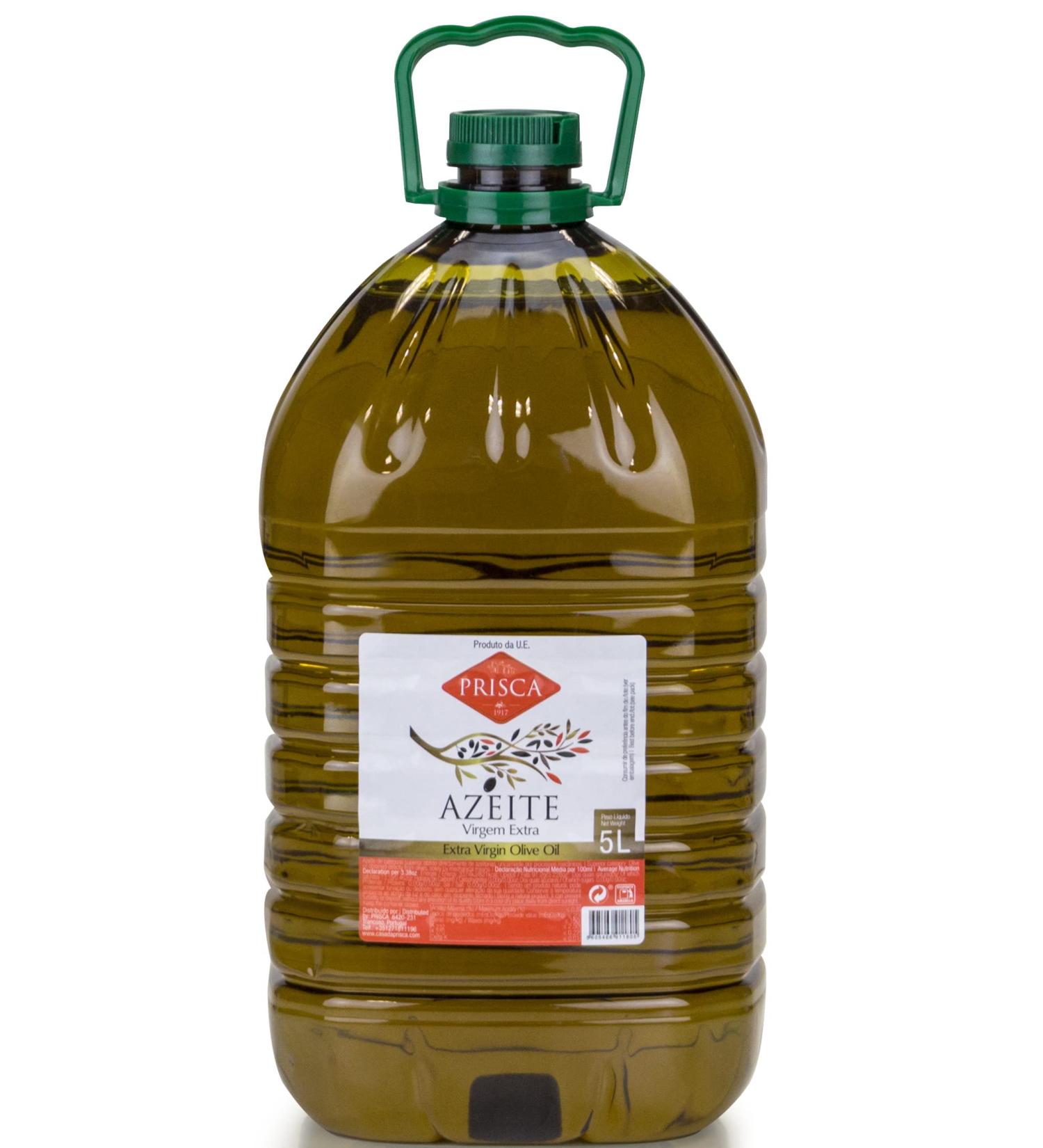 PRISCA Extra virgin olive oil from Portugal - 5 liters - Prisca