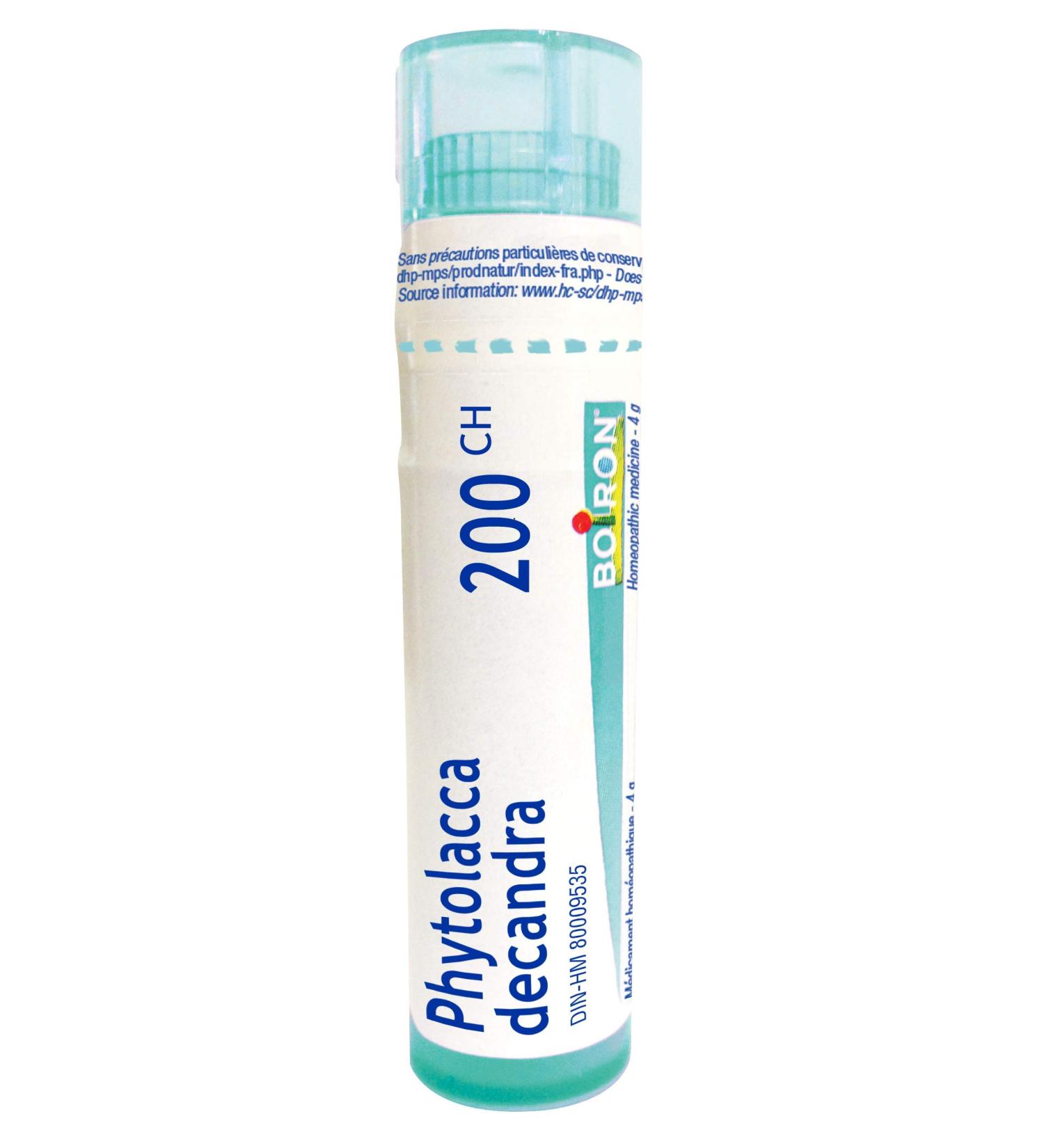 Phytolacca Decandra 200ch Boiron Homeopathic Medicine - Buy Online on GoSupps.com