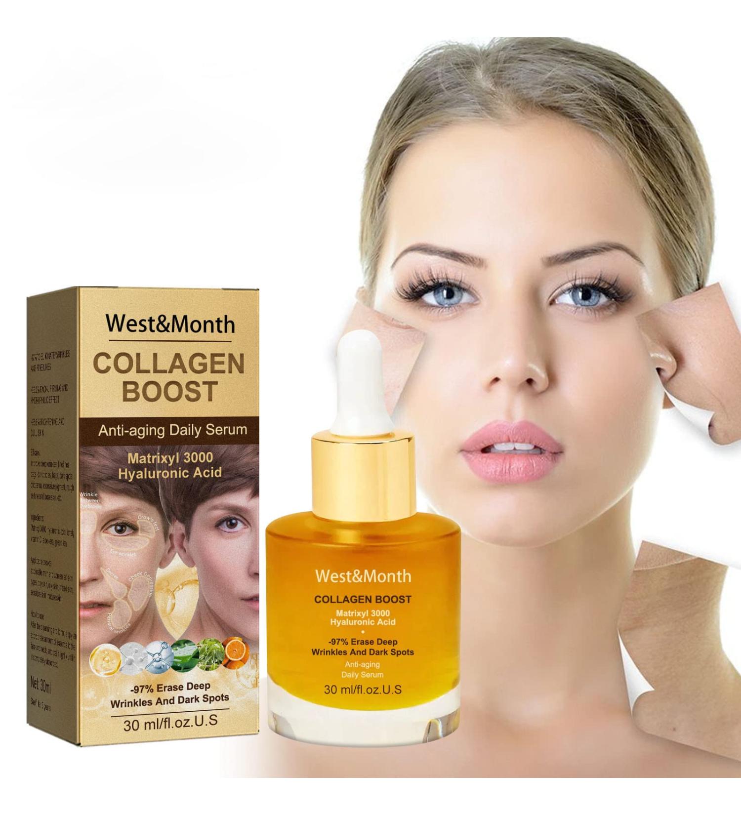 Pedia Advanced Collagen Boost Anti-Aging Serum - 30ml | Deep Hydration & Brightening Vitamin C for All Skin Types - Buy Online on GoSupps.com