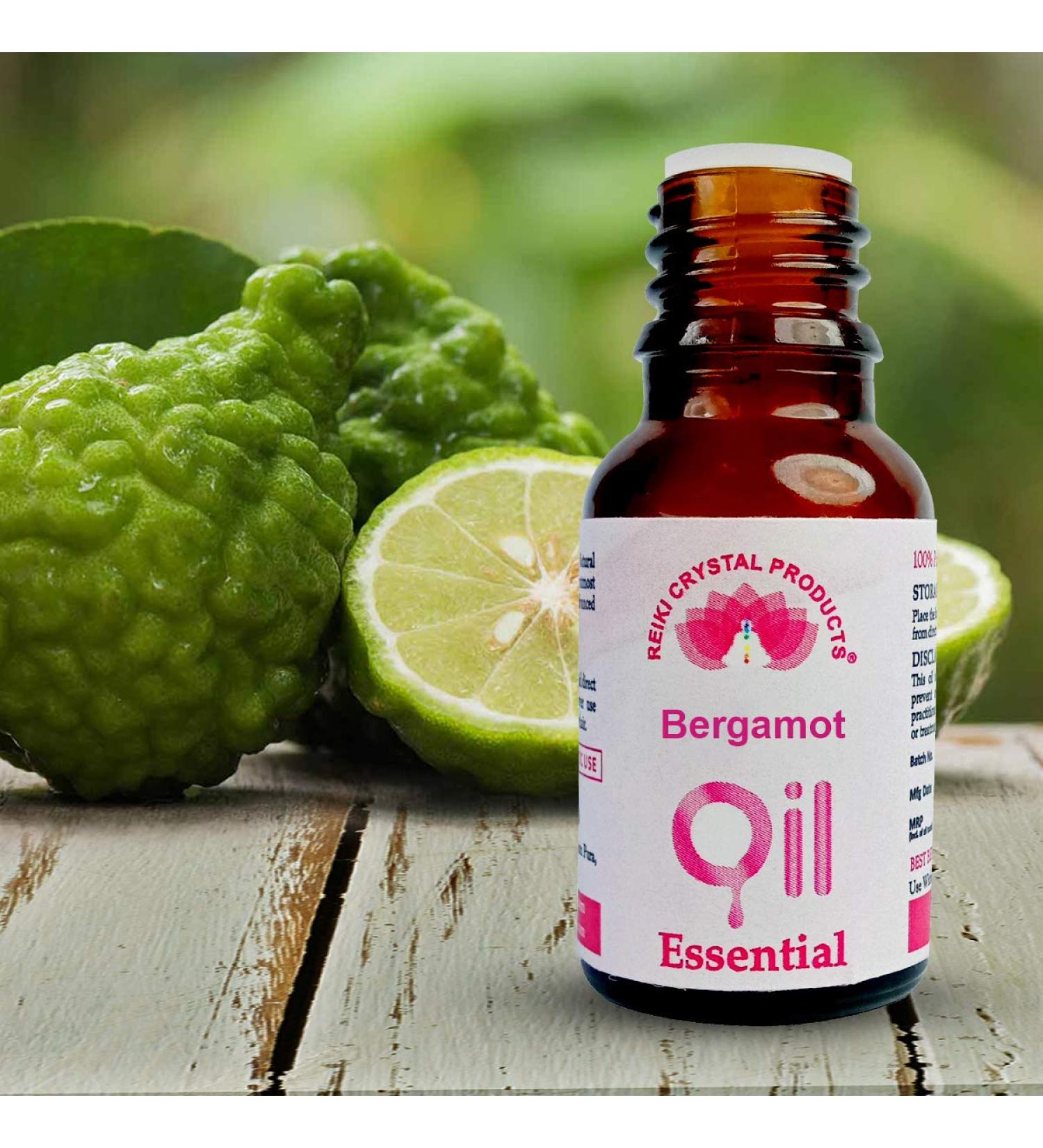Reiki Crystal Products Bergamot Essential Oil - 15 ml Aroma Therapy - Buy Online on GoSupps.com