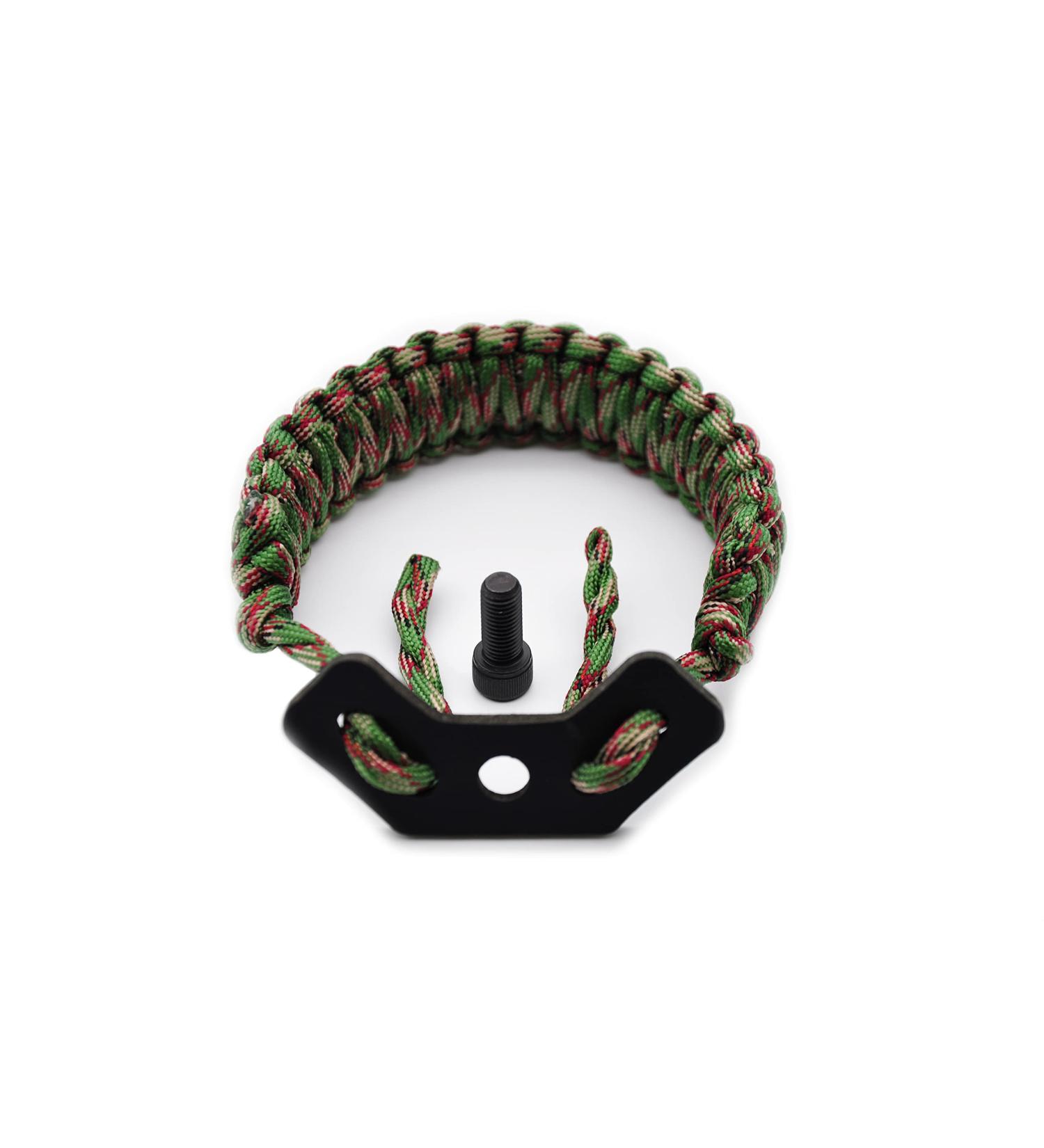 HZUTUZH Bow Archery Wrist Sling 250 Paracord - Multi-Functional Survival Sling for Hunting & Shooting - Woodland Camo Design - 20+ Feet Length - Buy Online on GoSupps.com