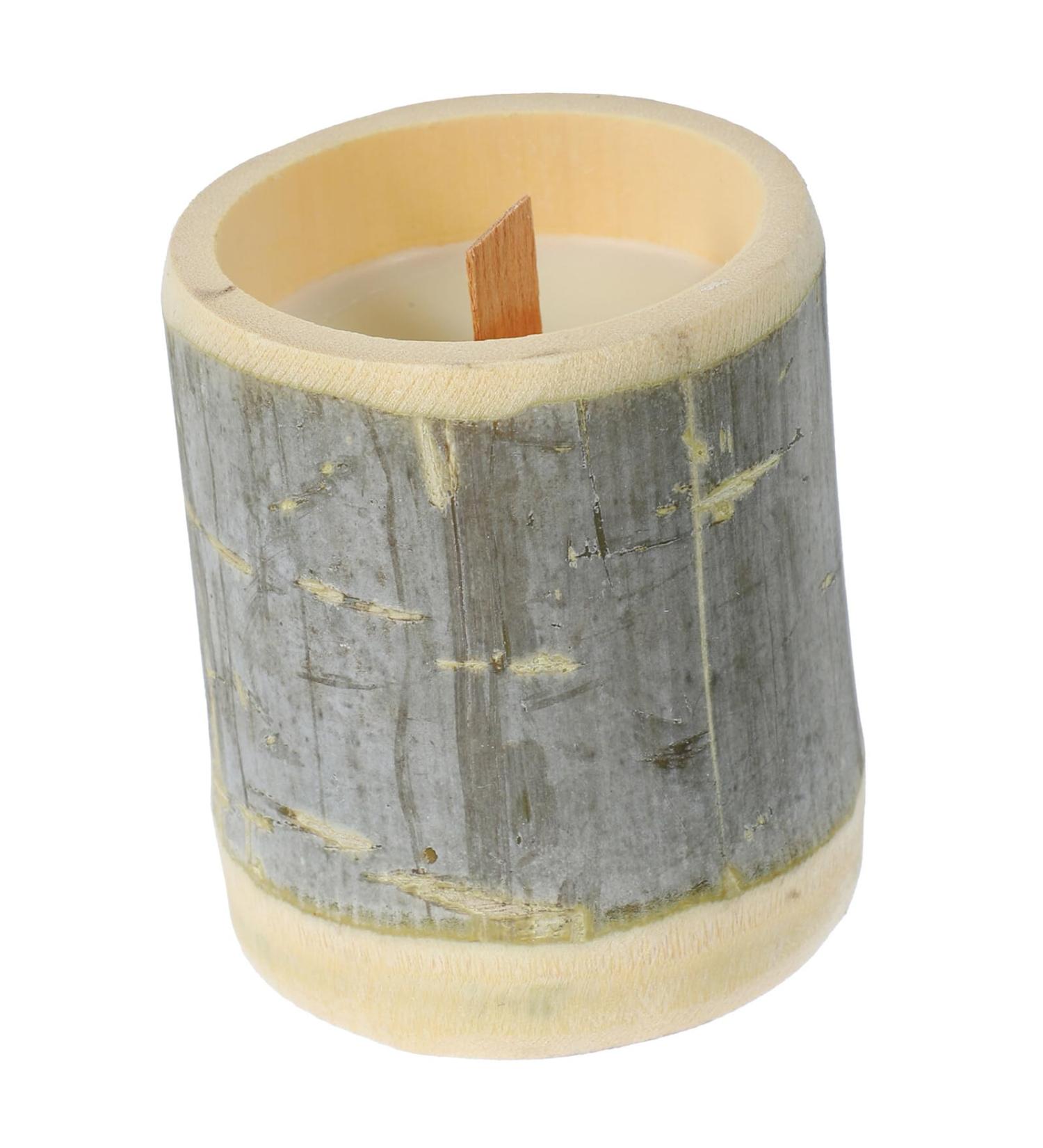 Bamboo Aromatherapy Scented Candles - Fragrant Office Desk Decor & Perfect Birthday Gift | Festival Aromas & Souvenirs - Buy Online on GoSupps.com