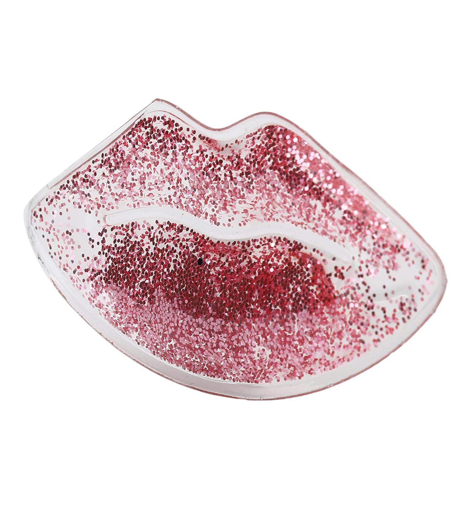  TOUISEDGI Lip Ice Pack Lip-Shaped Gel Ice Pack Reusable to Reduce Swelling and Leakage Hot and Cold Compress for Replenishment - Buy Online on GoSupps.com