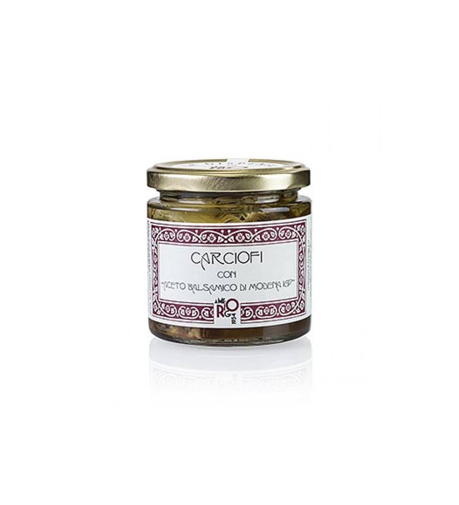 La Dispensa Artichokes with Vinegar Chaussettes d'artique en Aceto Balsamico di Modena PGI Amerigo 210 g