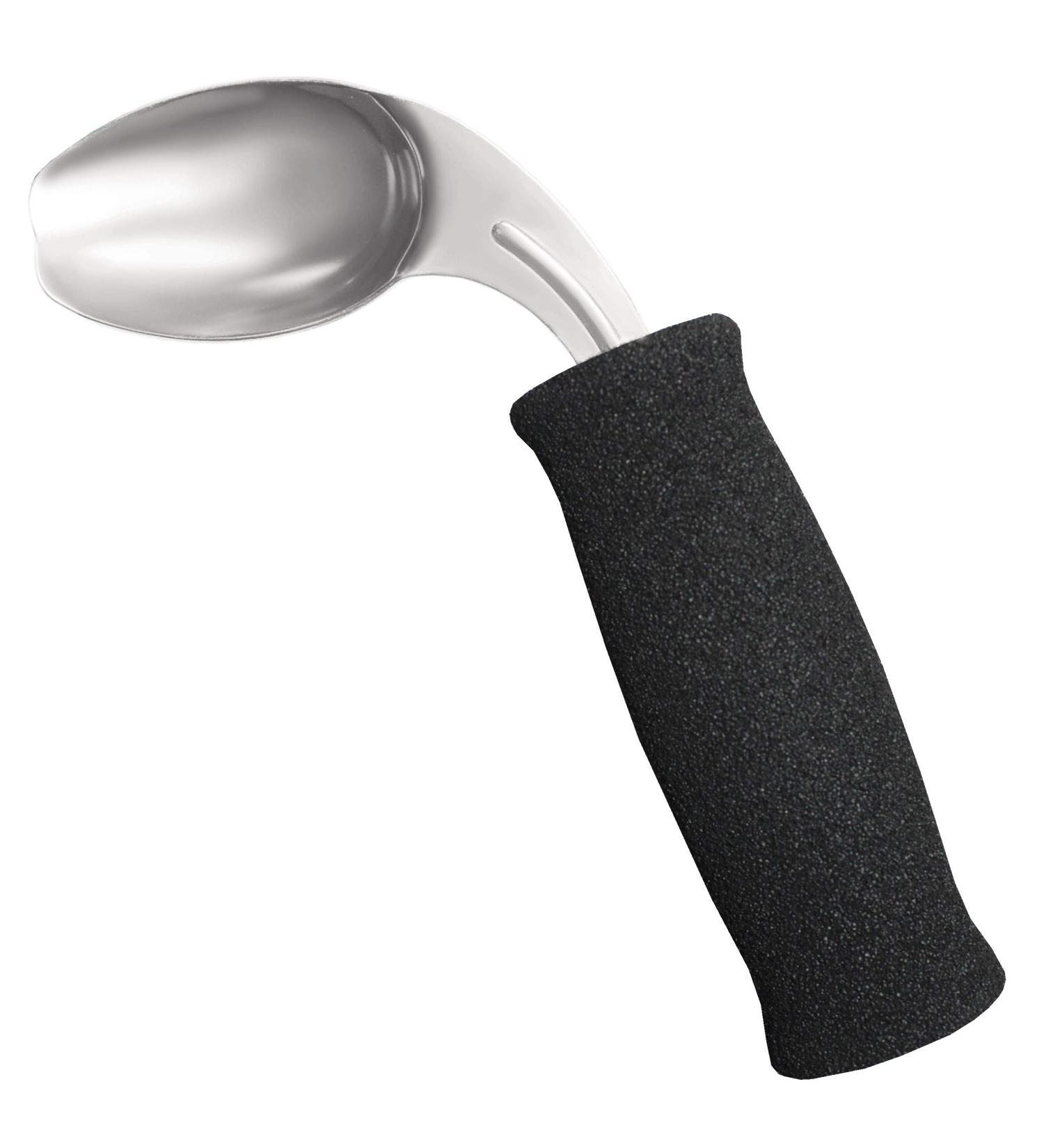 Soft Foam Built-Up Handle Offset Spoon Right - Buy Online on GoSupps.com