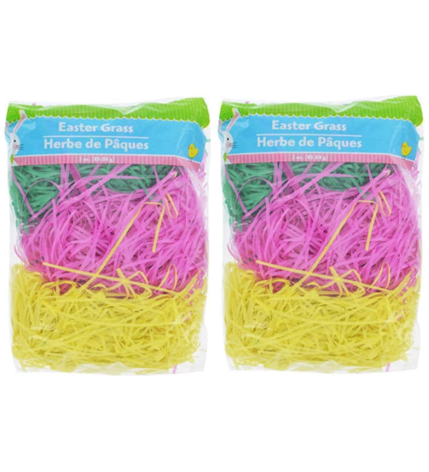 Easter Grass Tricolor - 3 oz Bag (pack of 2)