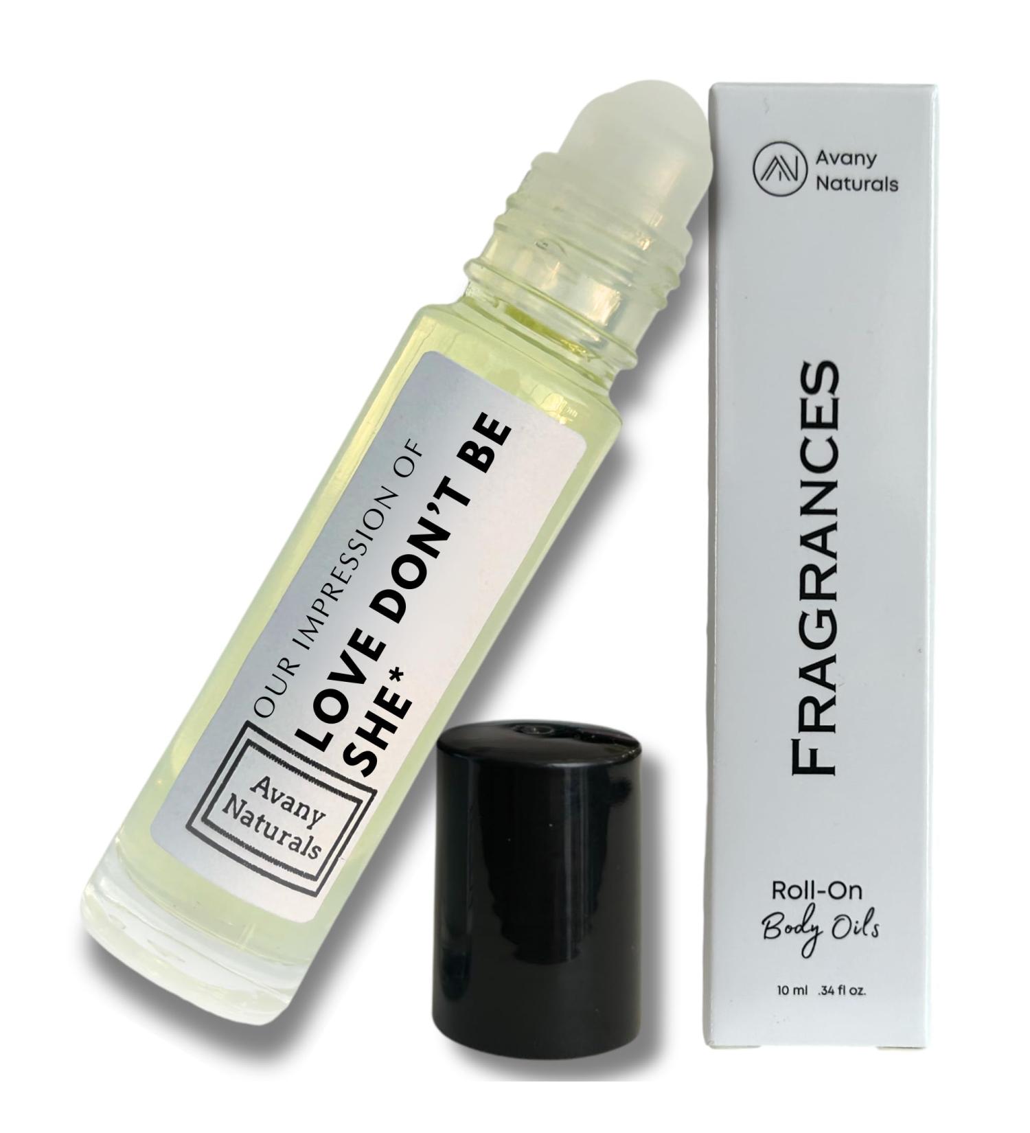 Vanilla Perfume Samples for Women - Vanilla Body Oil Fragrance for Skin Roll On Mini Perfume Sampler Travel Size 10 ml 1/3 oz (Love Don't Be Shy) - Buy Online on GoSupps.com