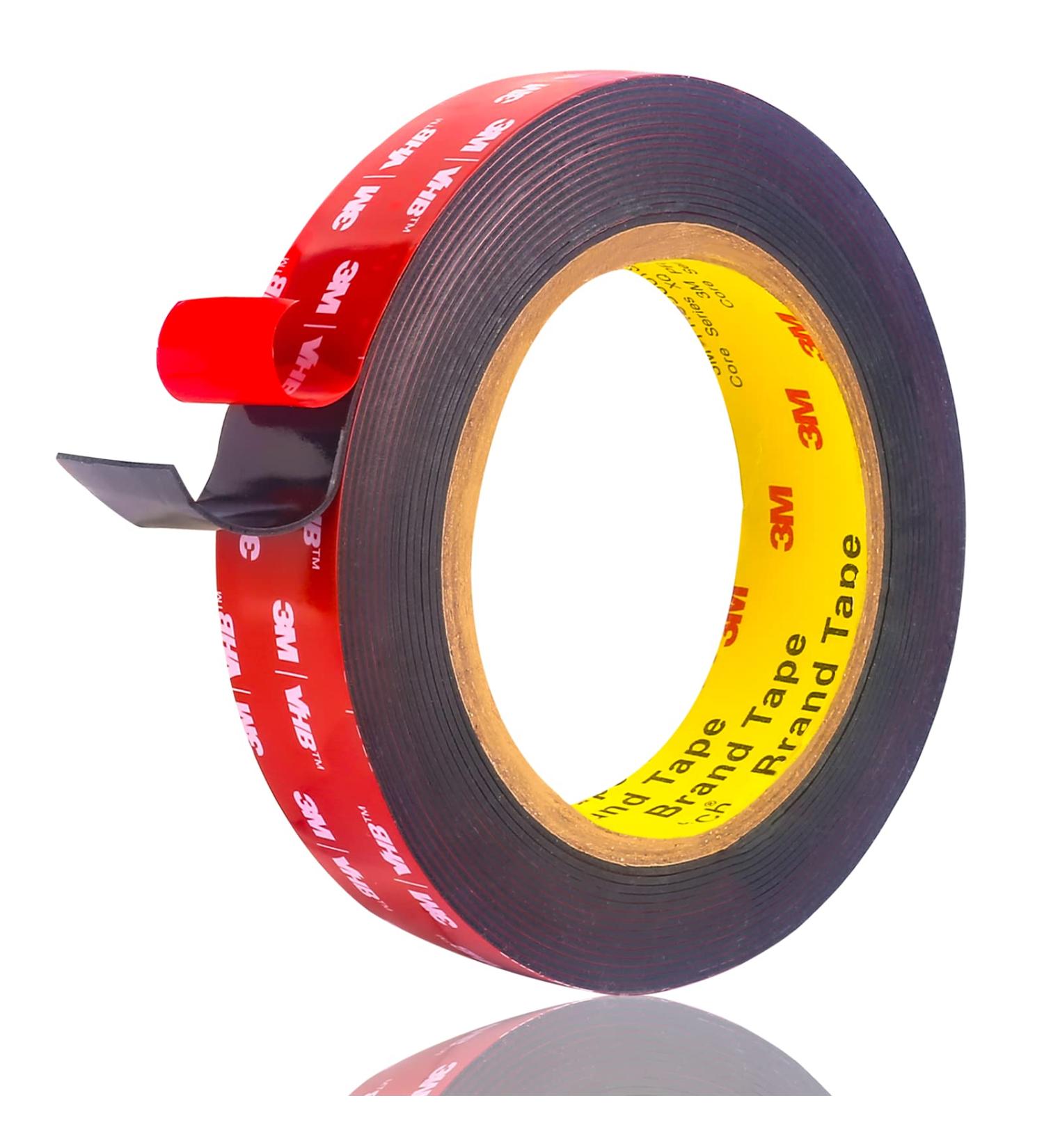 YMKJ Double Sided Mounting Tape - Heavy Duty Foam Tape for Car, Home, Office Decor - 16.4FT Length, 0.98 Inch Width - Buy Online on GoSupps.com