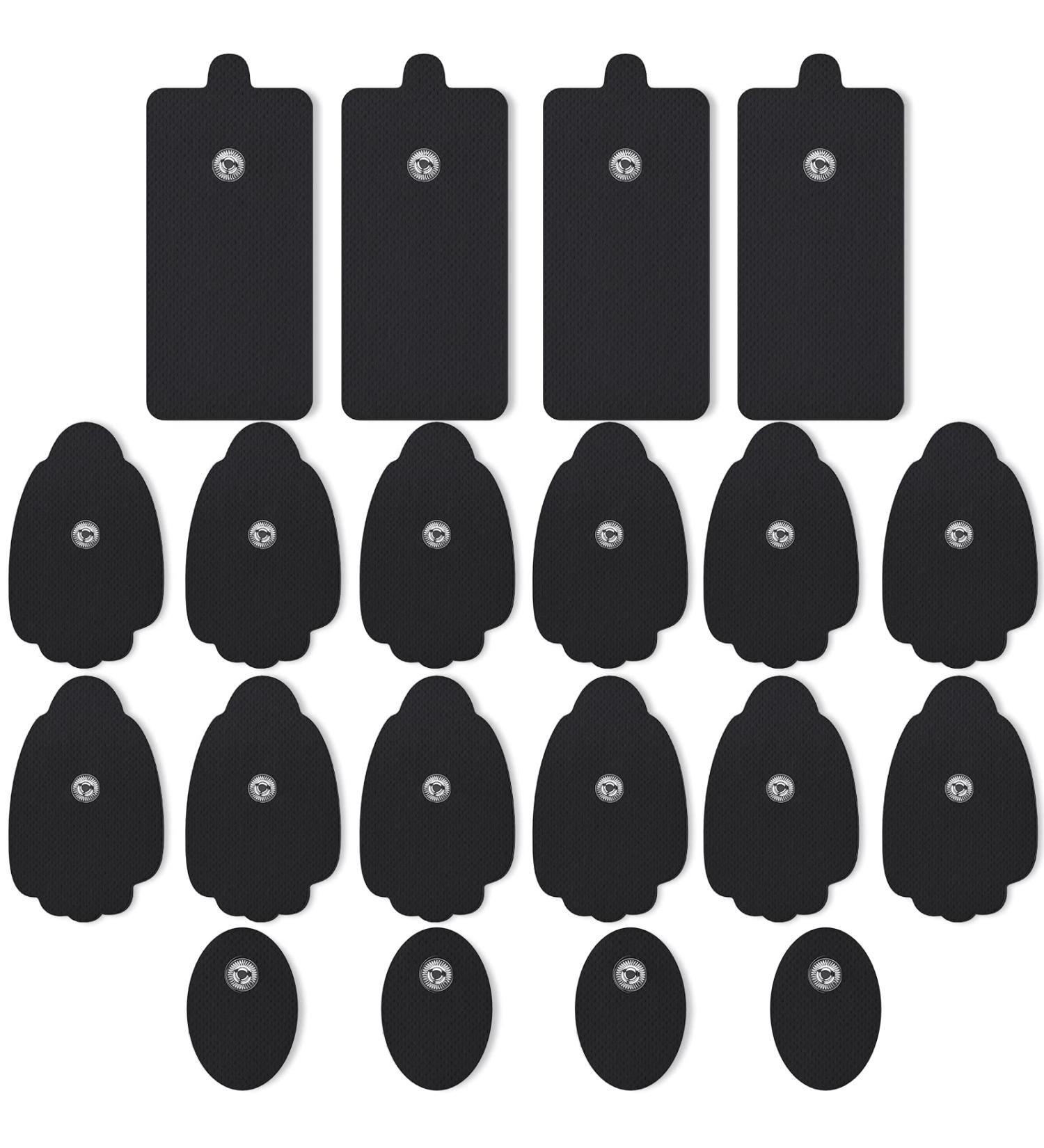 AVCOO 20-Pack TENS/EMS Unit Replacement Pads - Long-lasting, Latex-Free Electrode Pads for TENS Devices with 3.5mm Button Connector - Buy Online on GoSupps.com