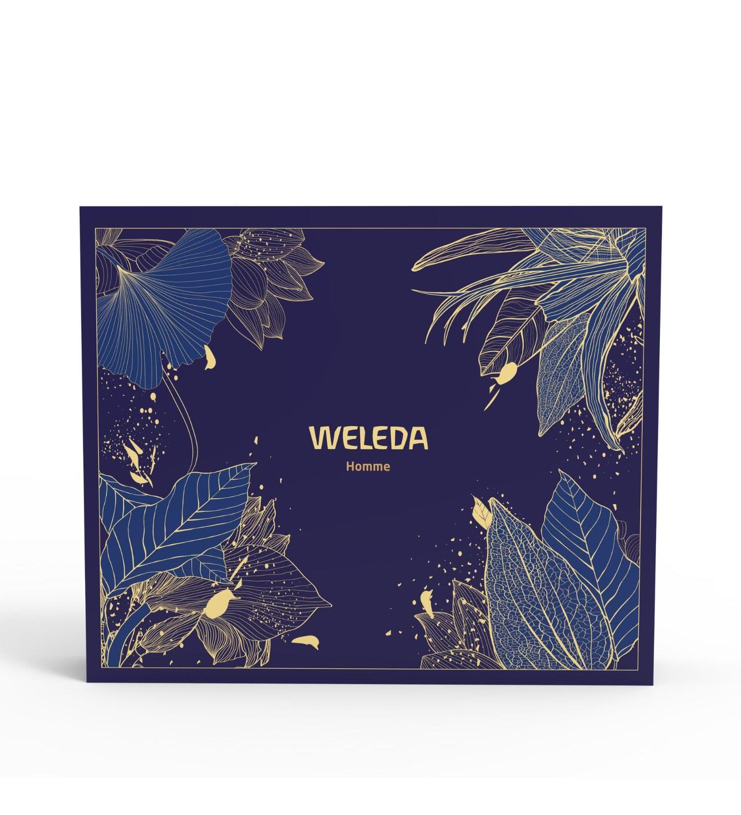 WELEDA - CHRISTMAS 2024 MEN'S GIFT SET: 5in1 Serum 30 ml - 3in1 Active Fresh Shower Gel 200 ml - Men's Roll-on Deodorant 50 ml - Buy Online on GoSupps.com