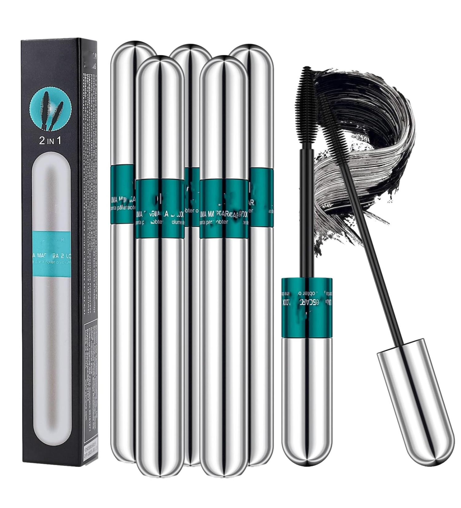 Cradlewaver Mascara Mascara Noir Imperm able 2 En 1 Pour Des Cils Plus Longs Plus pais Et D'apparence Naturelle Imperm able Et Long (5 pi ces) - Buy Online on GoSupps.com