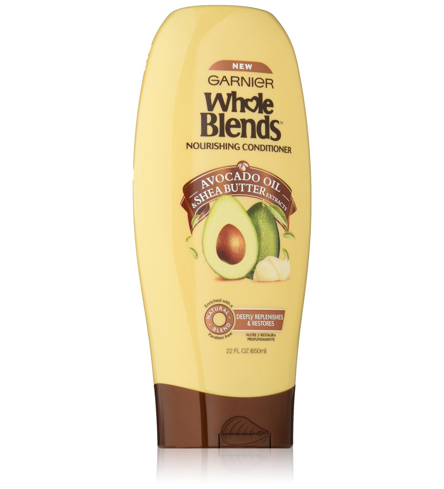 Garnier Whole Blends Avocado Oil & Shea Butter Conditioner 22 fl oz | Nourishing & Hydrating - Buy Online on GoSupps.com
