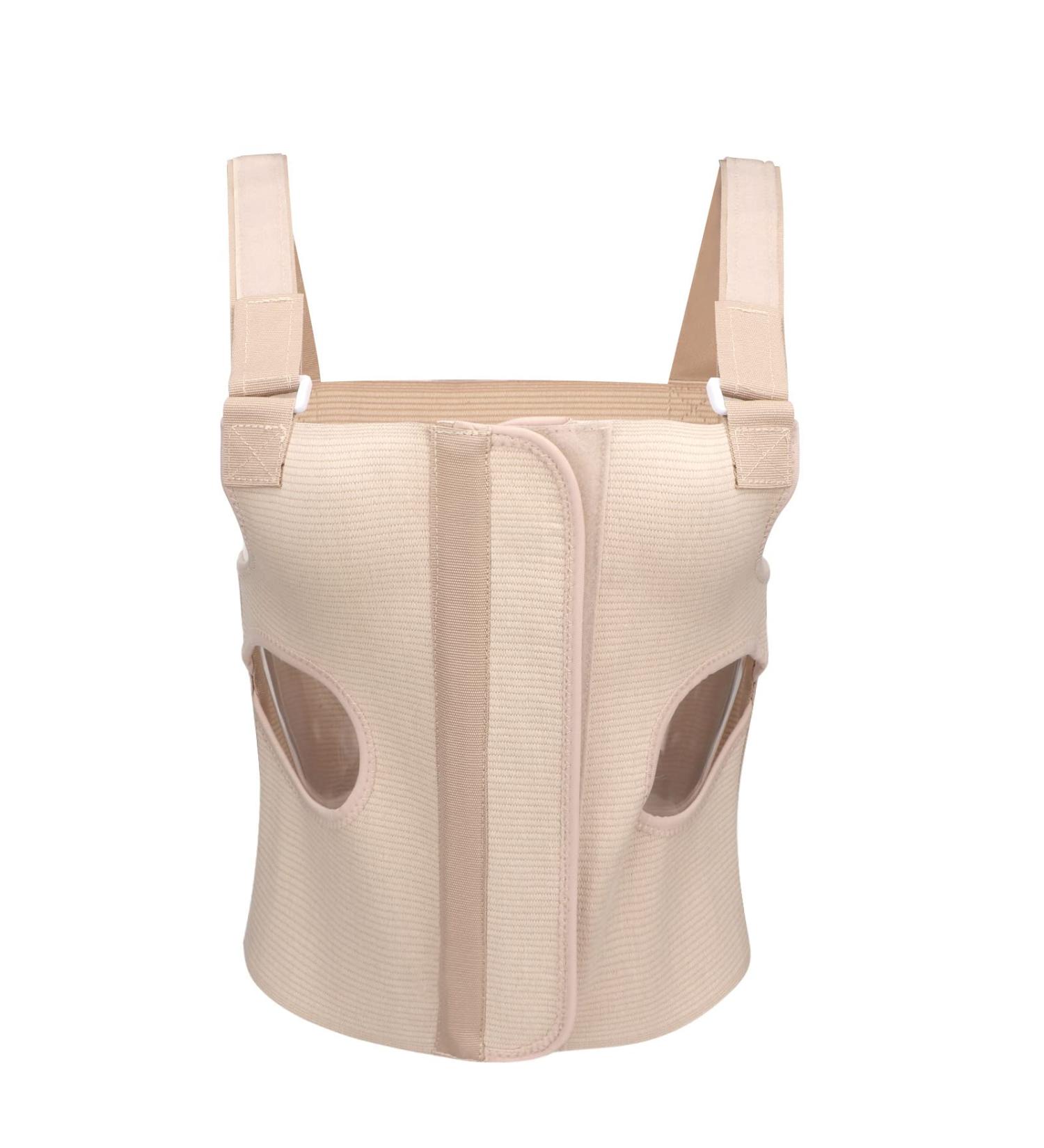 Adjustable Chest Support Brace | Breathable Shoulder Strap & Rib Support for Post-Operation & Fractures (S) - Shop Internationally - Buy Online on GoSupps.com