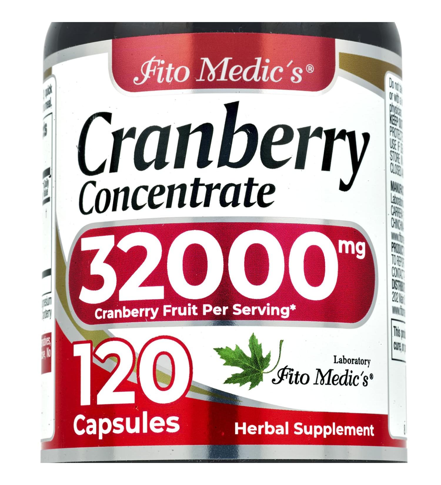 FITO MEDIC'S Lab | Cranberry Pills | Cranberry Supplement |120 softgels | Concentrate Extract - Buy Online on GoSupps.com