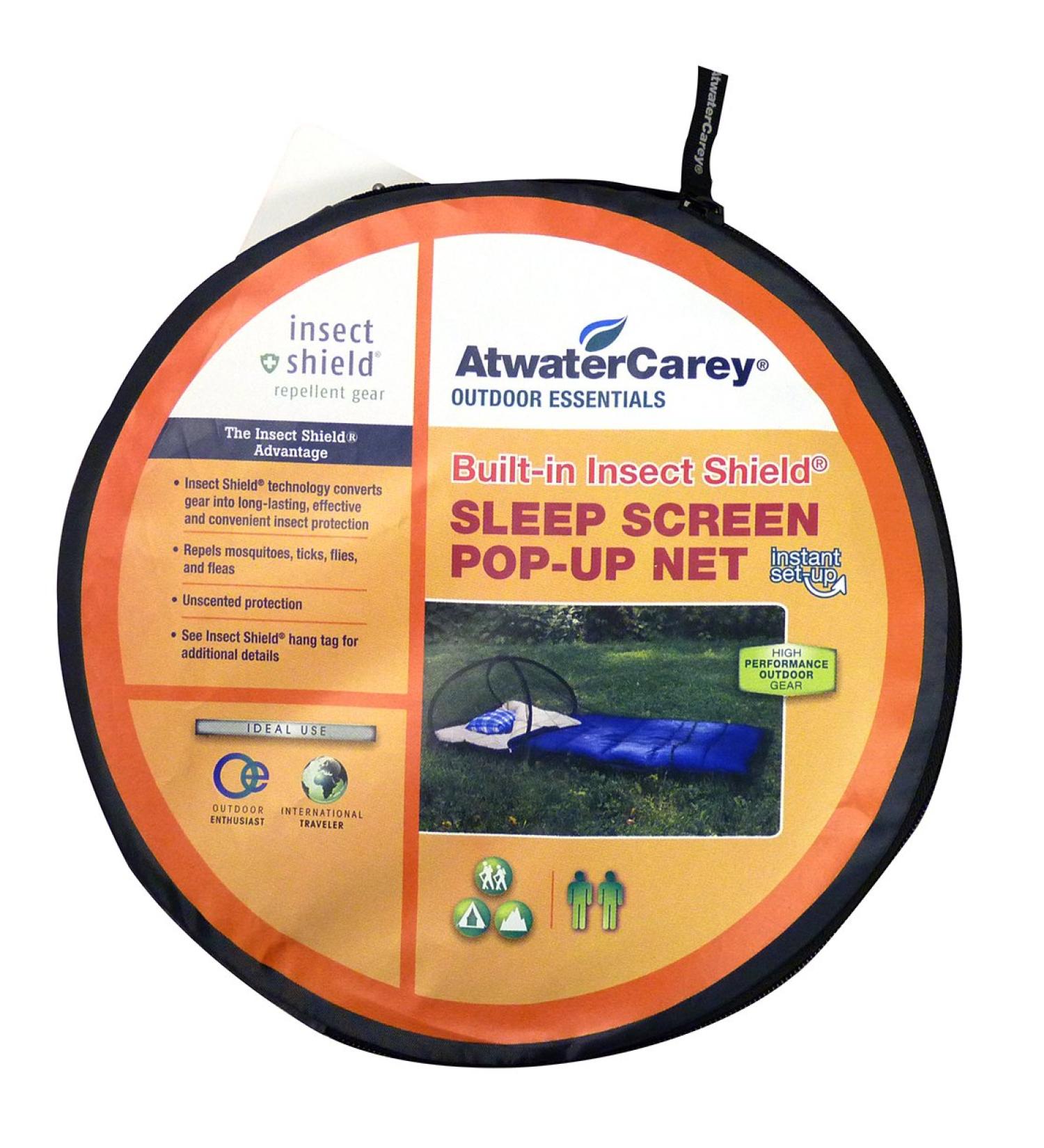 Atwater Carey Sleep Screen Pop-Up Mosquito Net with Permethrin Bug Repellent - Buy Online on GoSupps.com