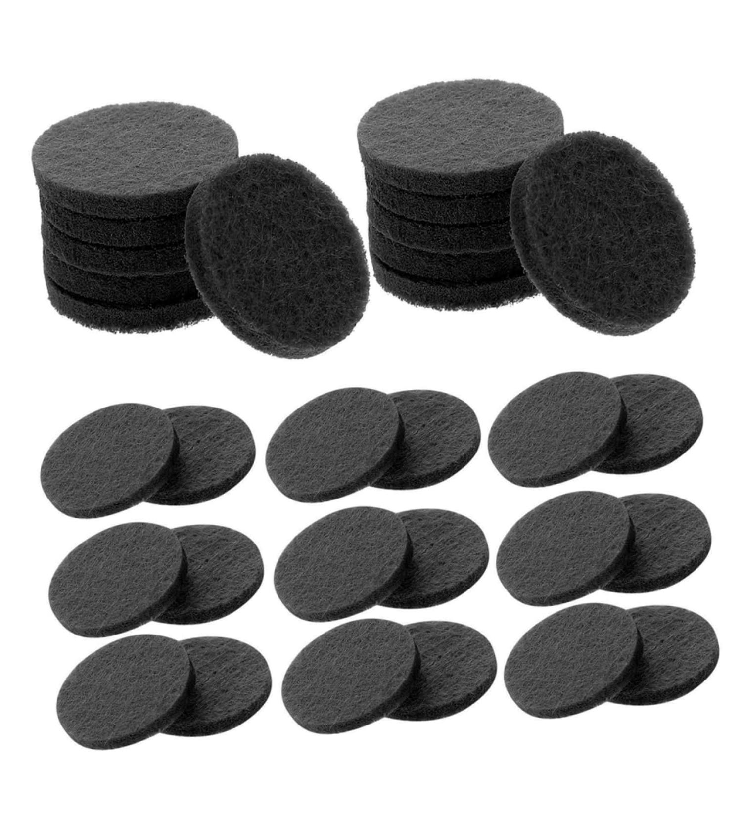 80pcs Aromatherapy Diffuser Cotton Pads - Refill Pads for Car & Home - Essential Oil Accessories - Black Aroma Pads - Buy Online on GoSupps.com