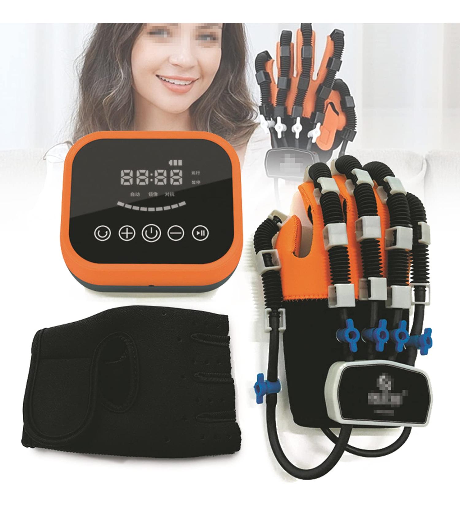 Hand Rehabilitation Robotic Gloves Stroke Hand Mirror Rehabilitation Robot Protector Carry Out Rehabilitation Training Right hand-XL - Buy Online on GoSupps.com