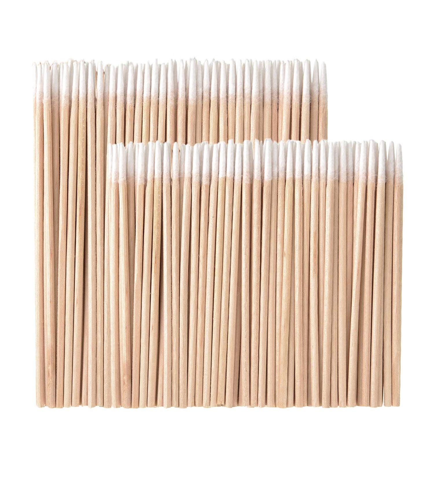 Whaline 400 Microblading Cotton Swabs - Tattoo & Permanent Makeup Applicator Sticks - 2 Sizes - Buy Online on GoSupps.com