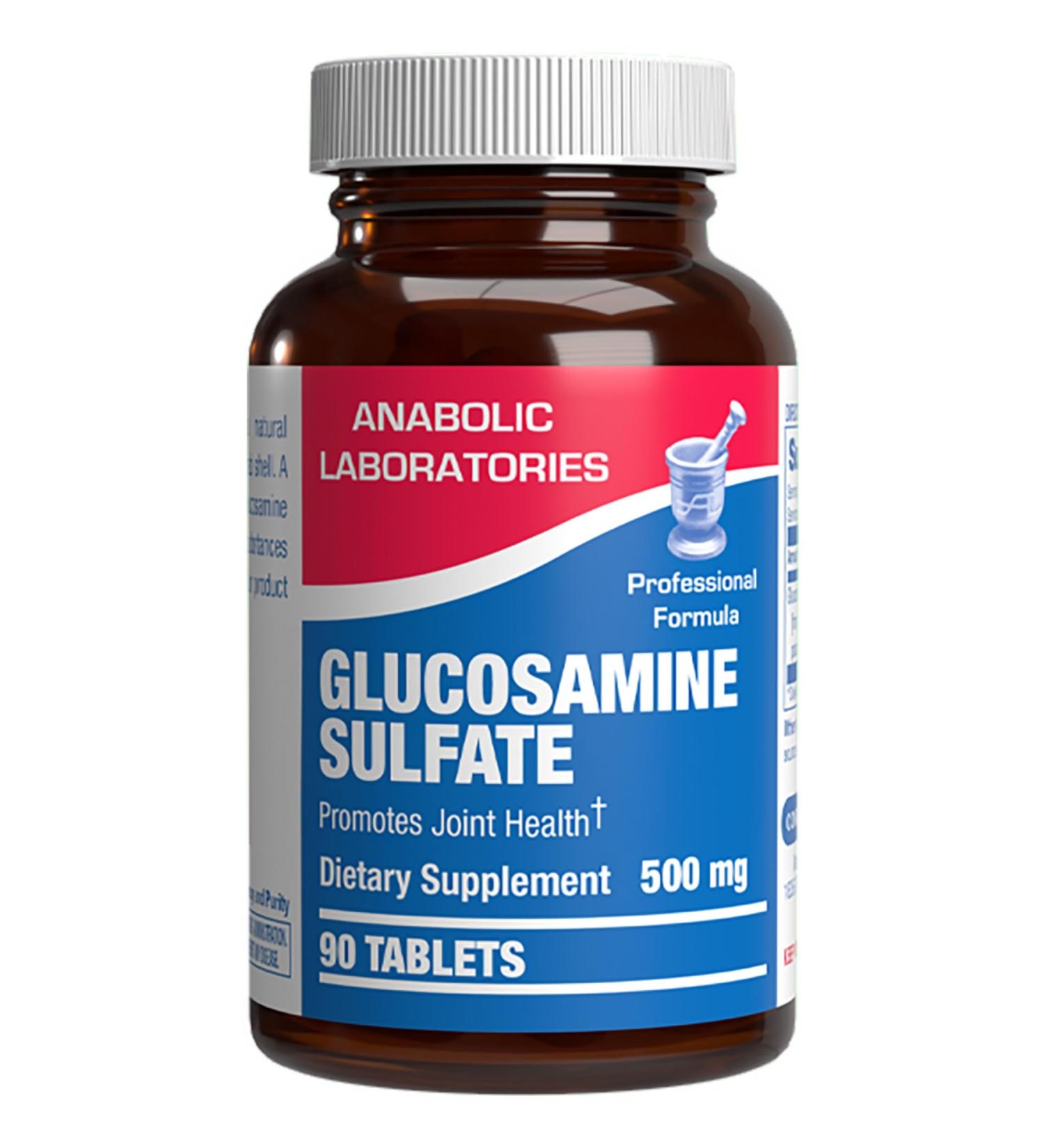 Glucosamine Sulfate Joint Health Supplement - Soft Tissue Cartilage Tendon and Ligament Supplement for Enhanced Mobility Comfort and Flexibility - Non-GMO Sodium Free & Made in The USA - 90 Servings - Buy Online on GoSupps.com