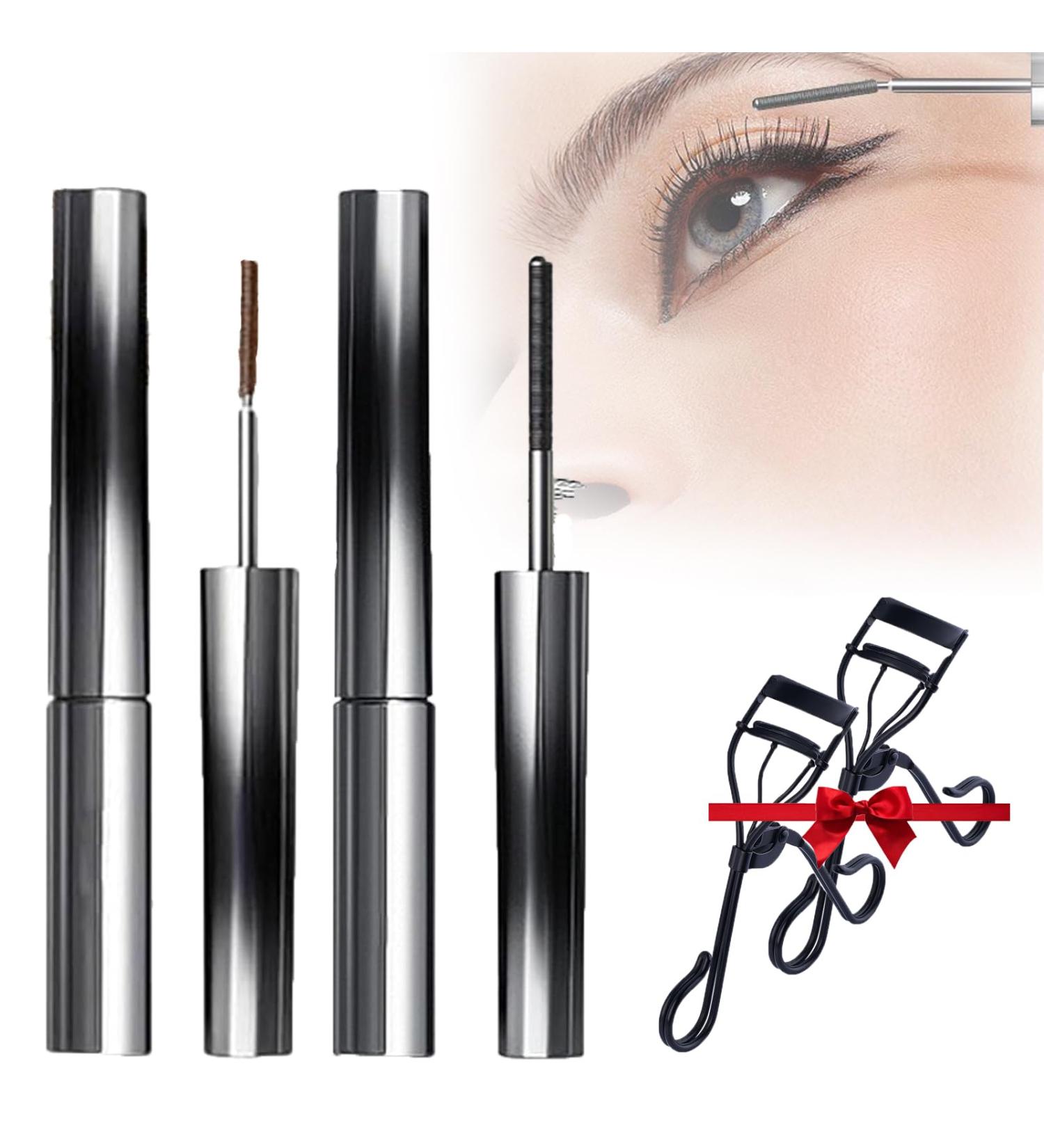 Styledchic s Iron Wand Mascara Styled Chic Mascara Sarenetee Iron Wand Mascara Premnova Iron Lash Mascara Lashtitan 3D Curling Eyelash Iron Wand Mascara Long Lasting Bristleless Mascara (Mix 2pcs) Mix 3 g (Pack of 10) - Buy Online on GoSupps.com