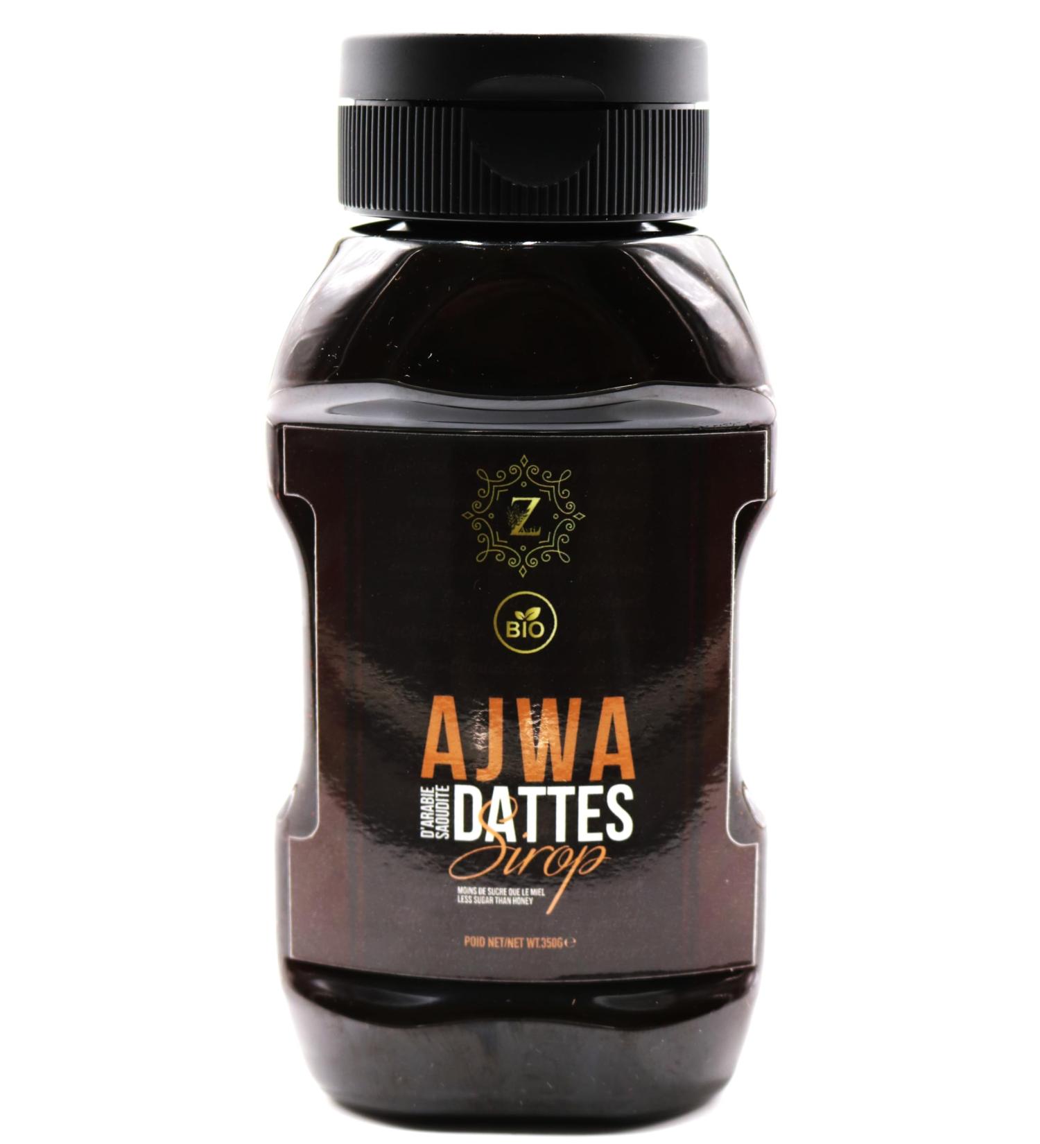 Ajwa Date Molasses from Medina | Date Syrup | Fair Trade | Zayti | 350gr 100% Natural | Natural Date Caramel Syrup - Buy Online on GoSupps.com