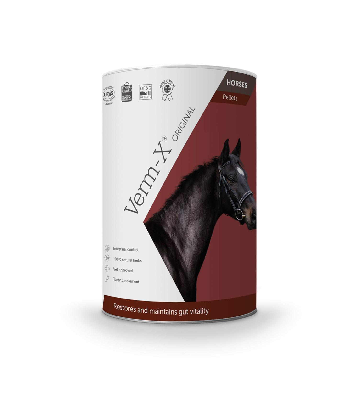 Buy Verm-X Pellets for Horses and Ponies 750g | International Shipping Available - Buy Online on GoSupps.com