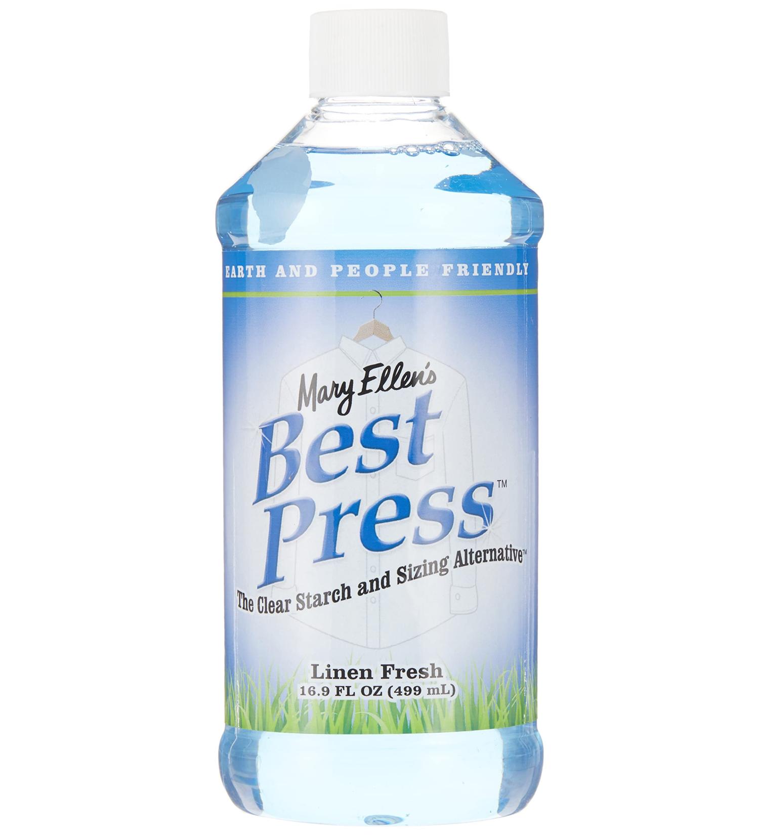 Best Press Linen Fresh Spray Starch 16 oz by Mary Ellen Products - Buy Online on GoSupps.com