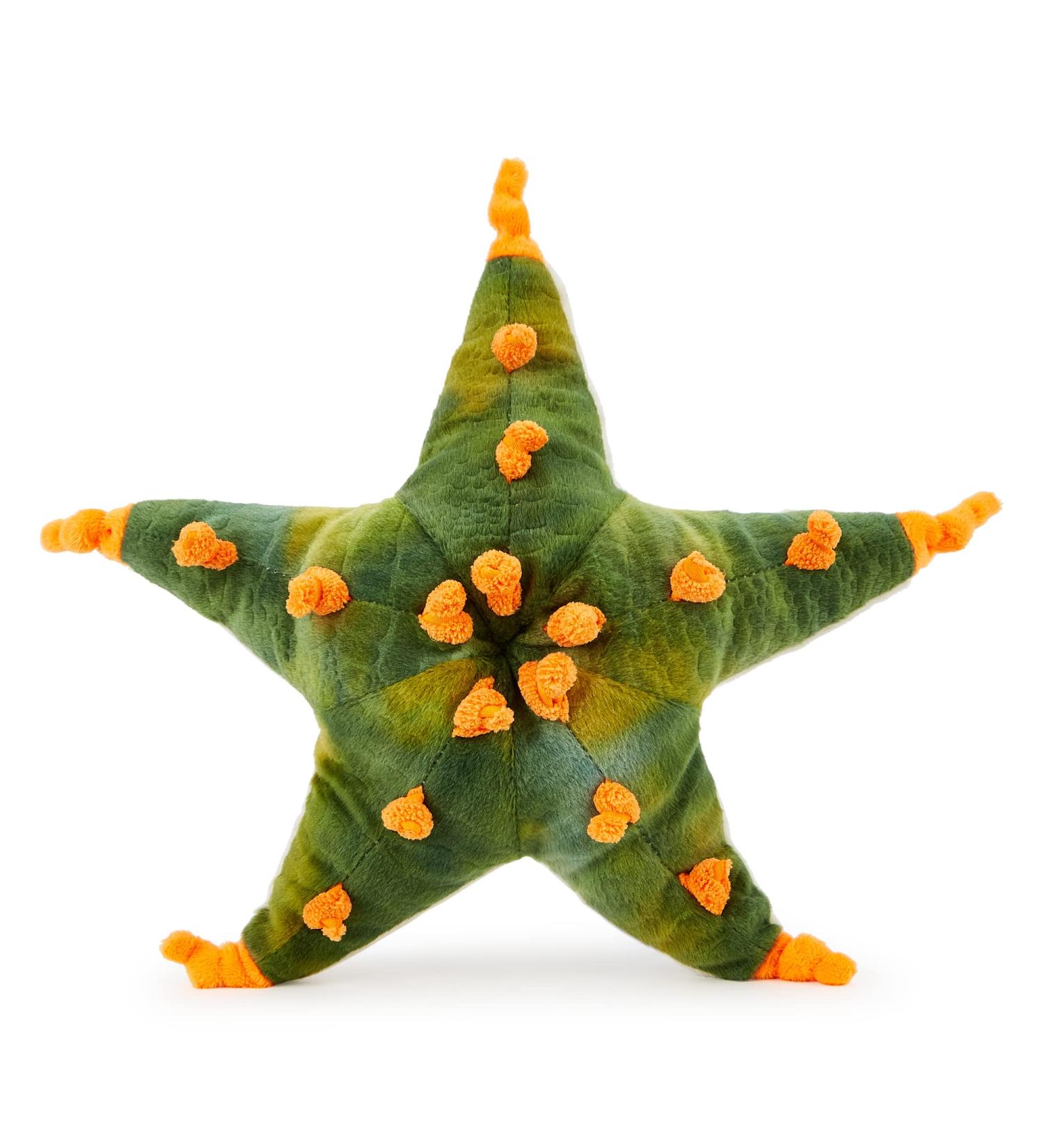Zappi Co Kids Plush Toy - Safari Animals Collection (Nobbly Sea Star) - 31cm Width - Buy Online on GoSupps.com