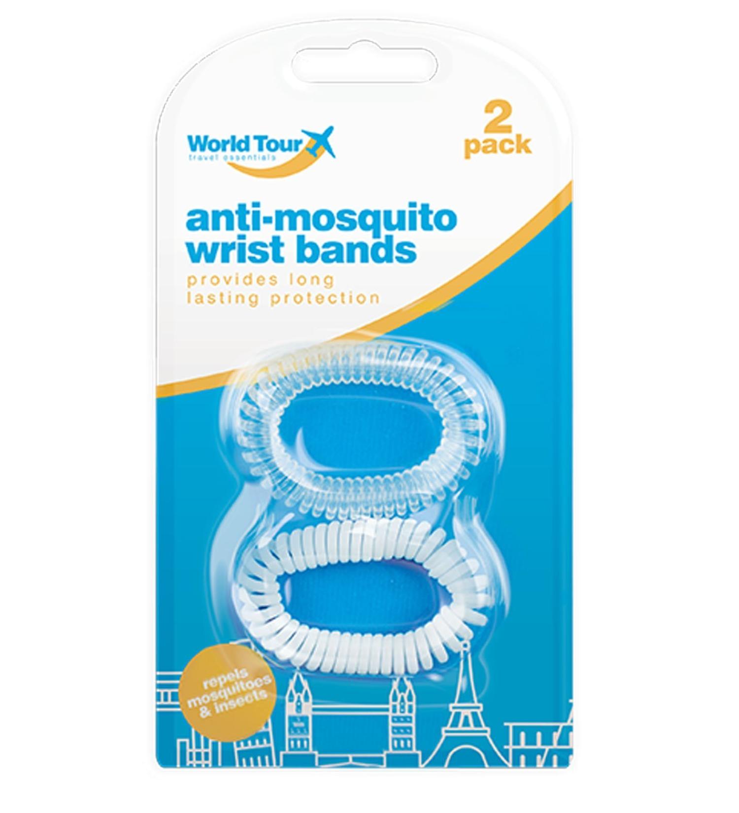 Anti Mosquito Wrist Bands | for Travel | 2pcs.