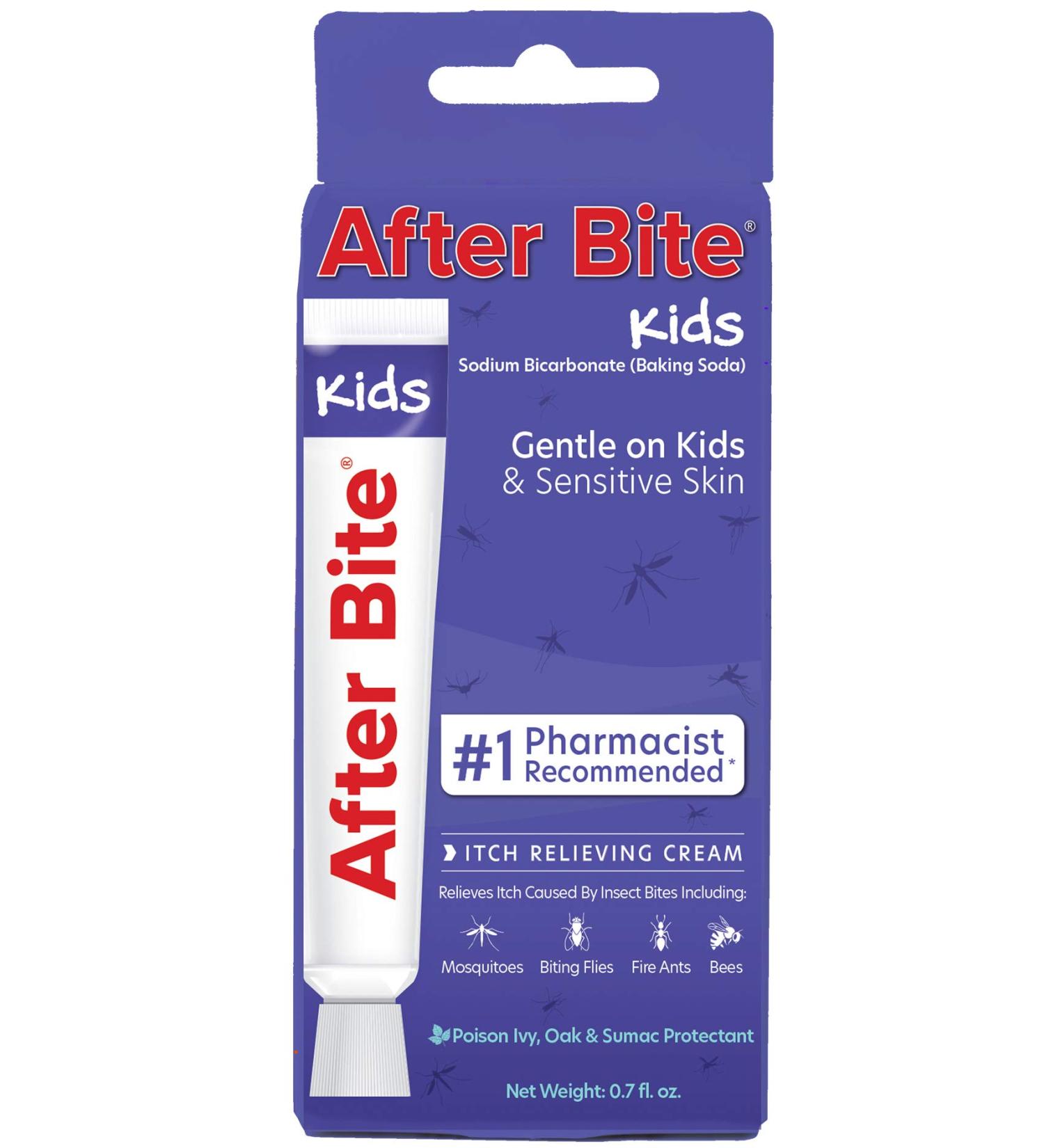 Pharmacist-Preferred Kids Insect Bite & Sting Treatment | Natural Aloe Vera Healing | Skin Protectant Cream for Instant Relief | 0.7-Ounce Single Item - Buy Online on GoSupps.com